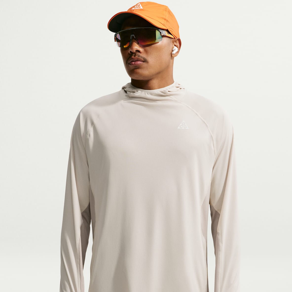 Nike ACG "Solar Chase" Men's Dri-FIT UV Protection Hooded Trail Running Top