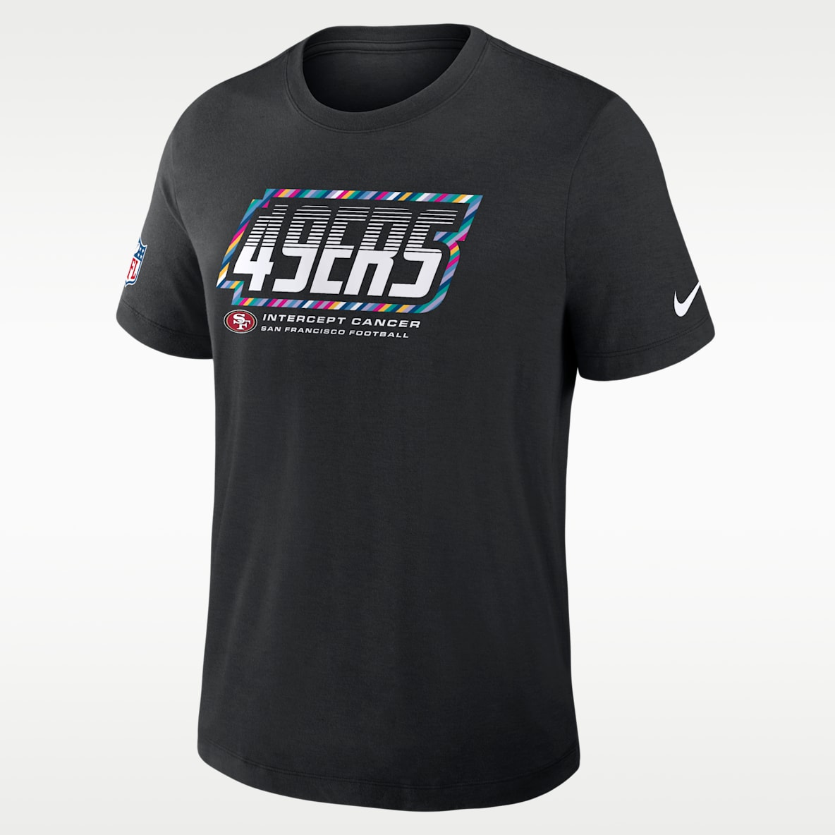 San Francisco 49ers Crucial Catch Sideline Men's Nike Dri-FIT NFL T-Shirt