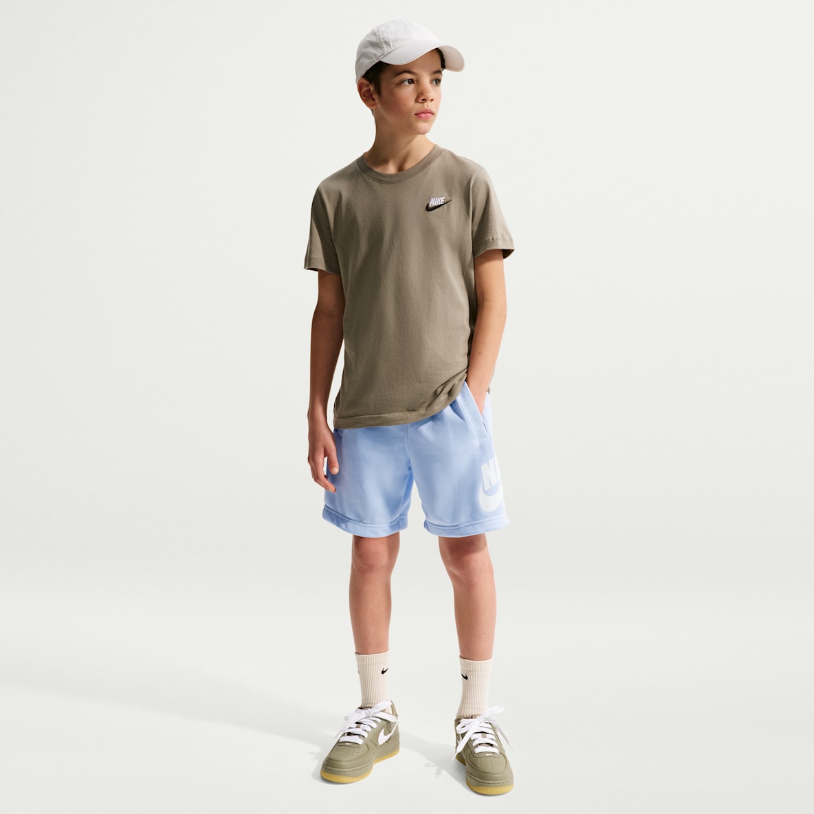 Nike Sportswear Club Fleece Older Kids' French Terry Shorts