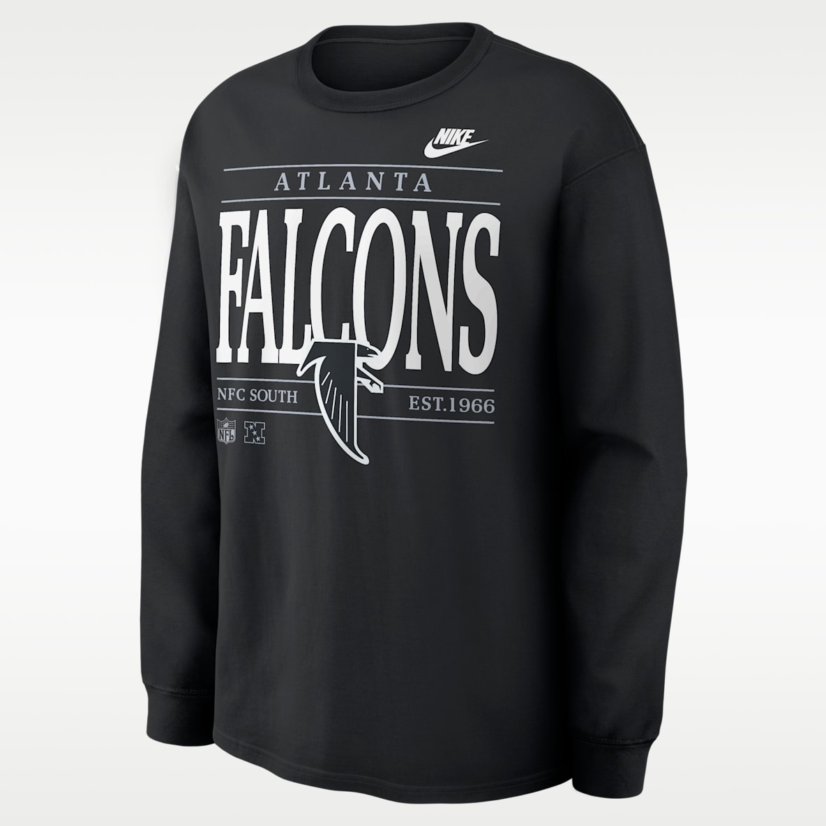 Atlanta Falcons Rewind Max90 Men's Nike NFL Long-Sleeve T-Shirt