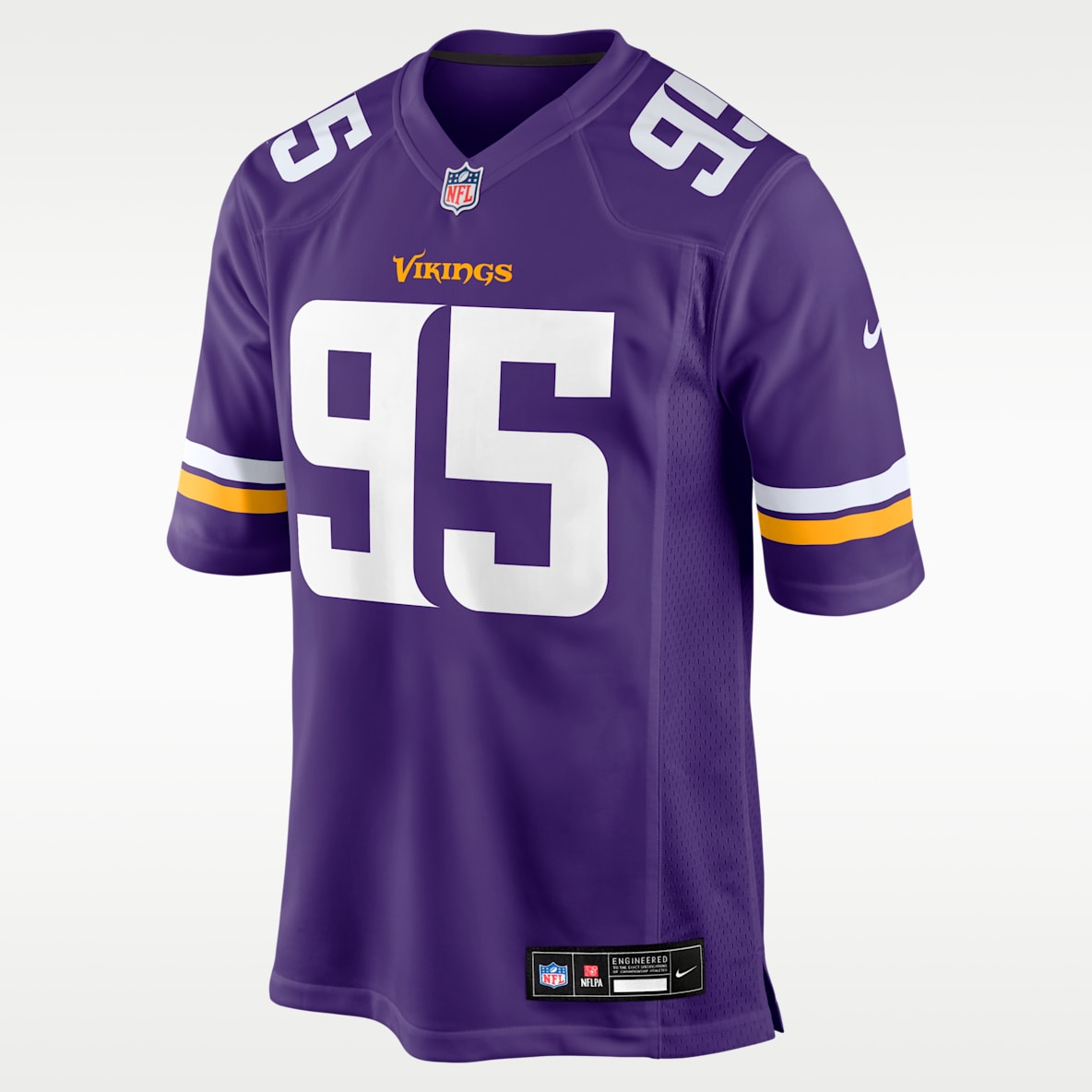 Caleb Banks Minnesota Vikings Men's Nike NFL Game Jersey