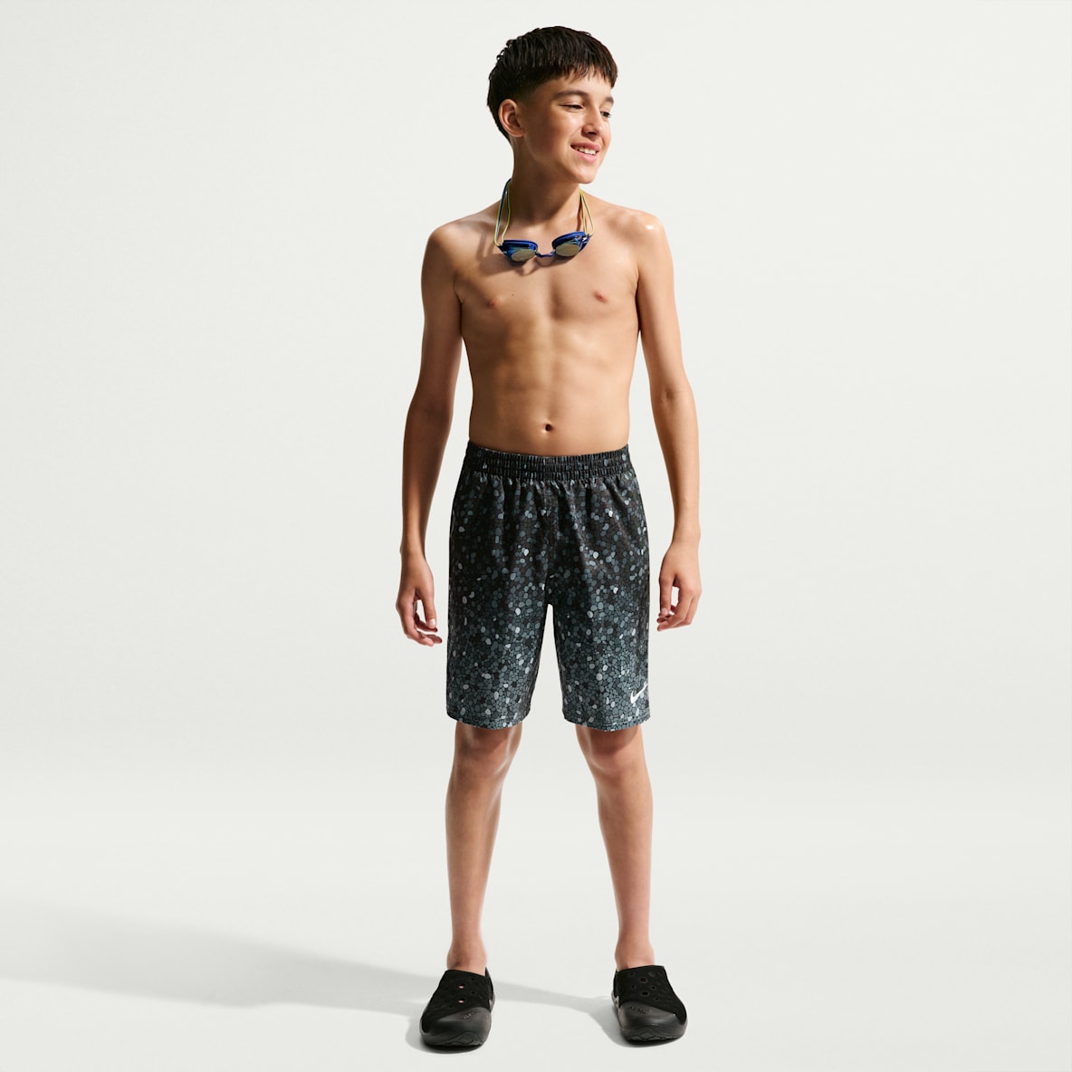 Nike Swim Breaker Big Kids' (Boys') 7" Brief-Lined Volley Short