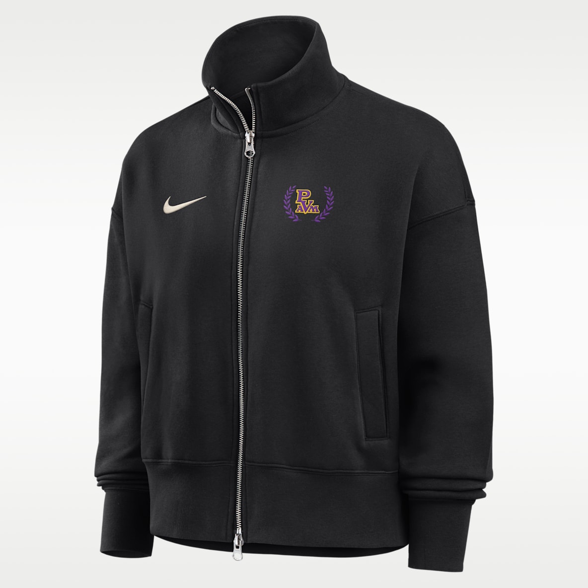 Nike College (Prairie View A&M University) Women's Nike Phoenix Fleece Track Jacket