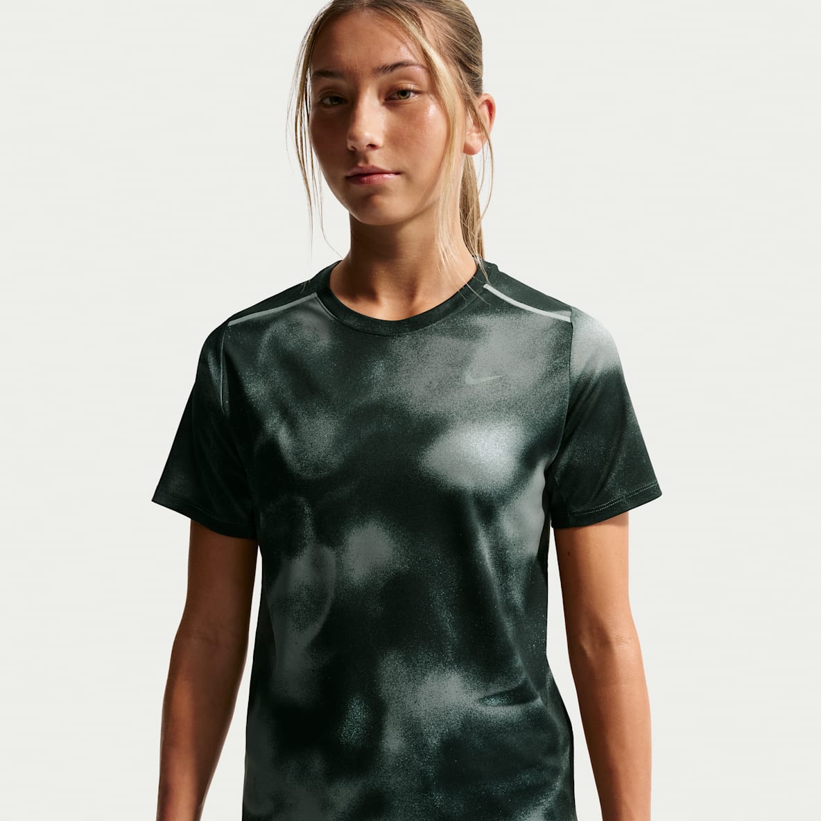 Nike Miler Kids' Dri-FIT Short-Sleeve Running Top