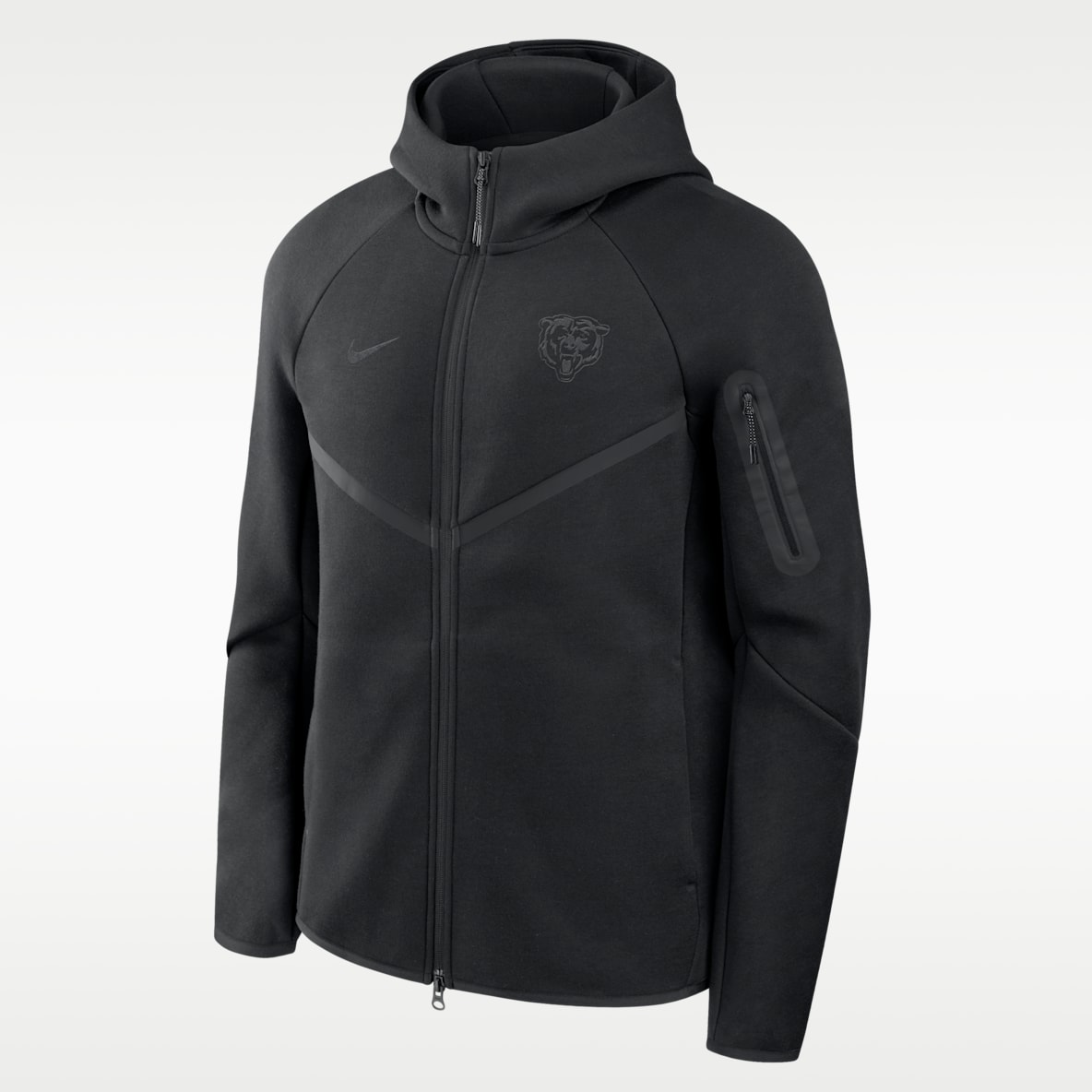 Chicago Bears Top Billing Tech Fleece Windrunner Men's Nike NFL Full-Zip Hooded Jacket
