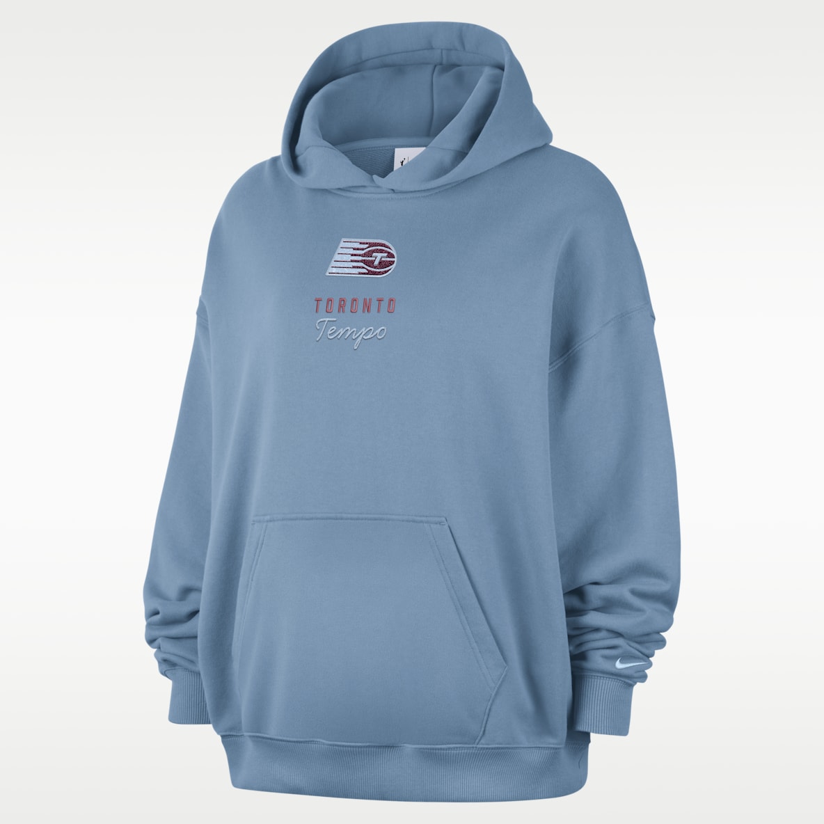 Toronto Tempo Sweat à capuche oversize en tissu en molleton Nike WNBA pour femme