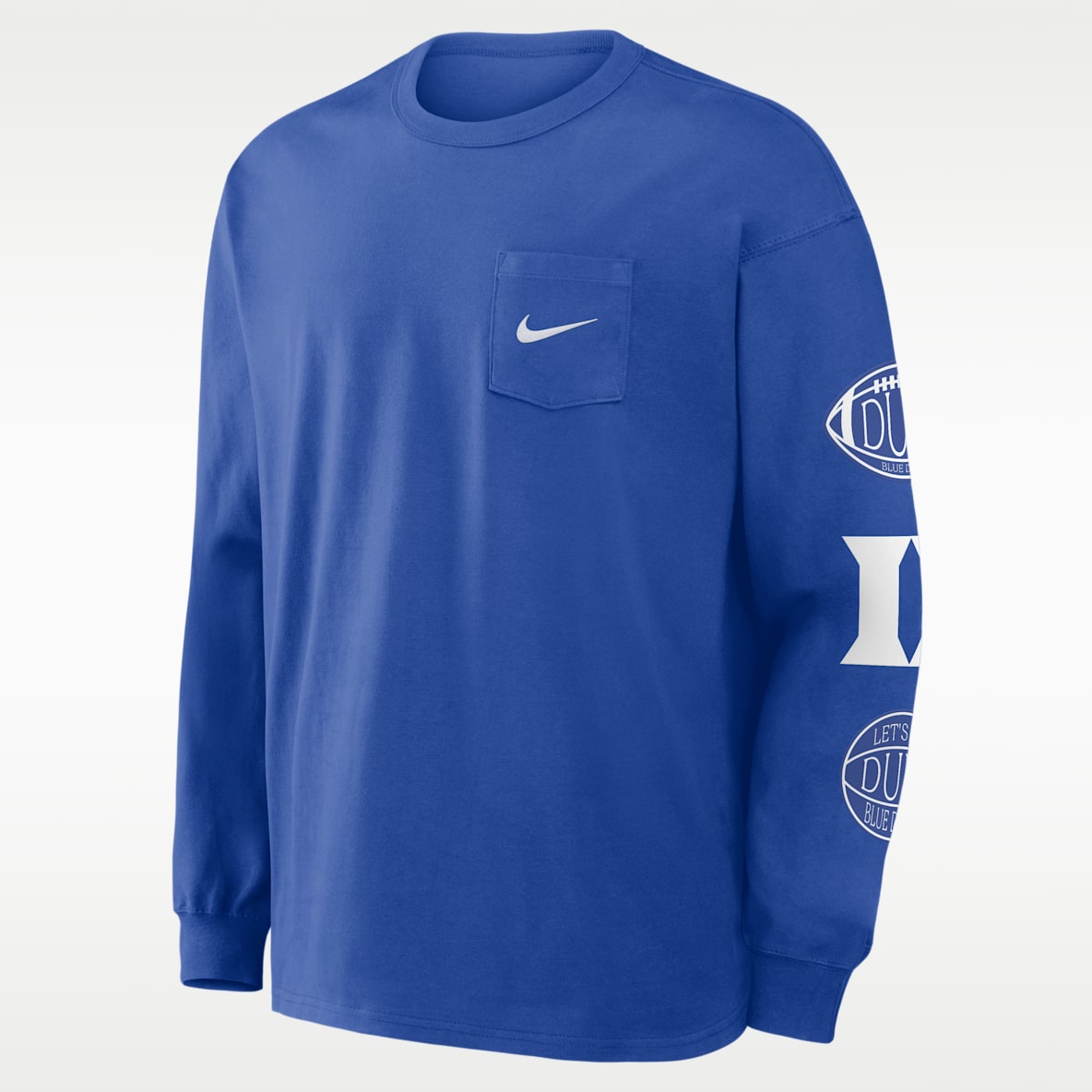Duke Academic Max90 Pocket Men's Nike College Long-Sleeve T-Shirt