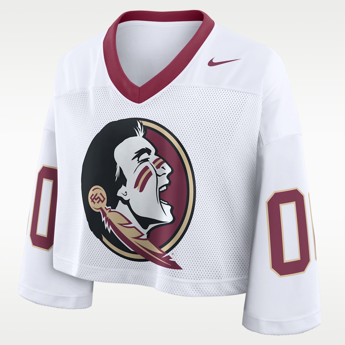 Florida State Logo Women's Nike Dri-FIT College Cropped Jersey