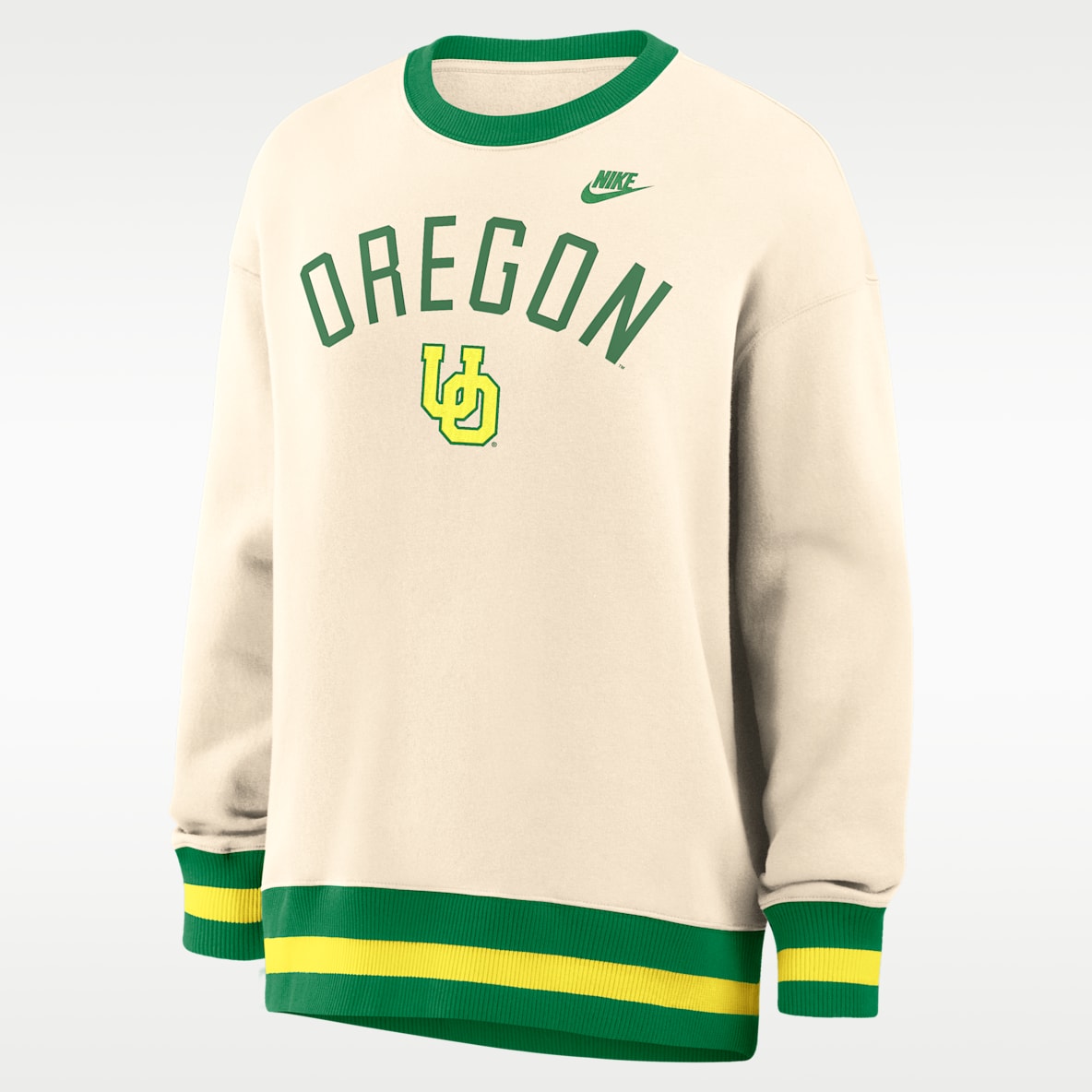Oregon Legacy Sudadera de cuello redondo sin cierre oversized universitaria Nike para mujer