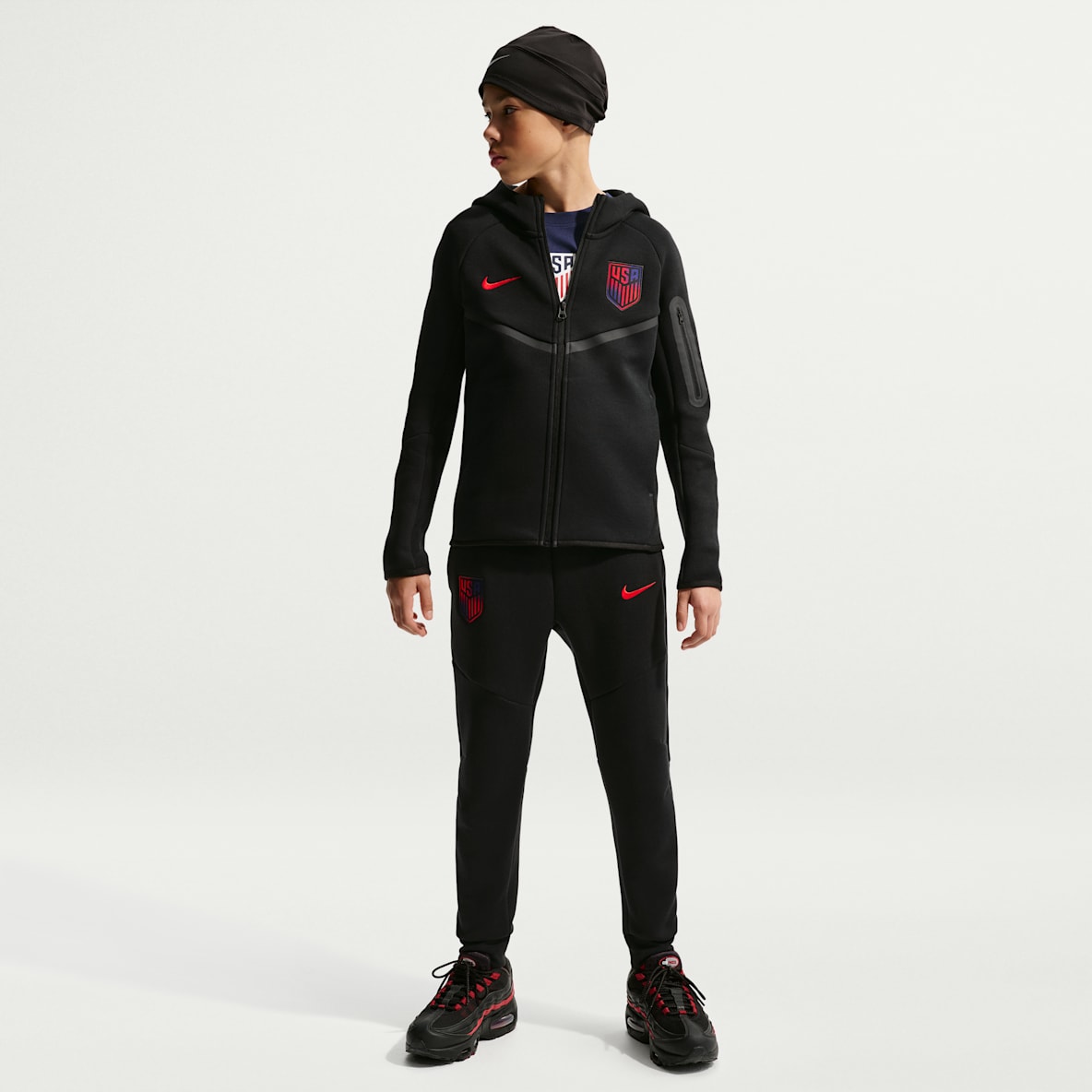 USMNT Tech Fleece Big Kids' (Boys') Nike Soccer Pants