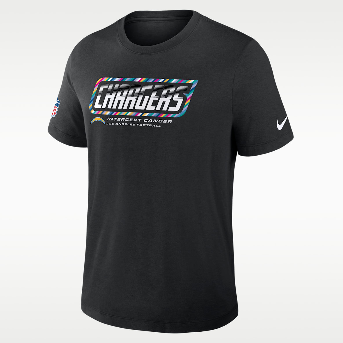 Los Angeles Chargers Crucial Catch Sideline Men's Nike Dri-FIT NFL T-Shirt