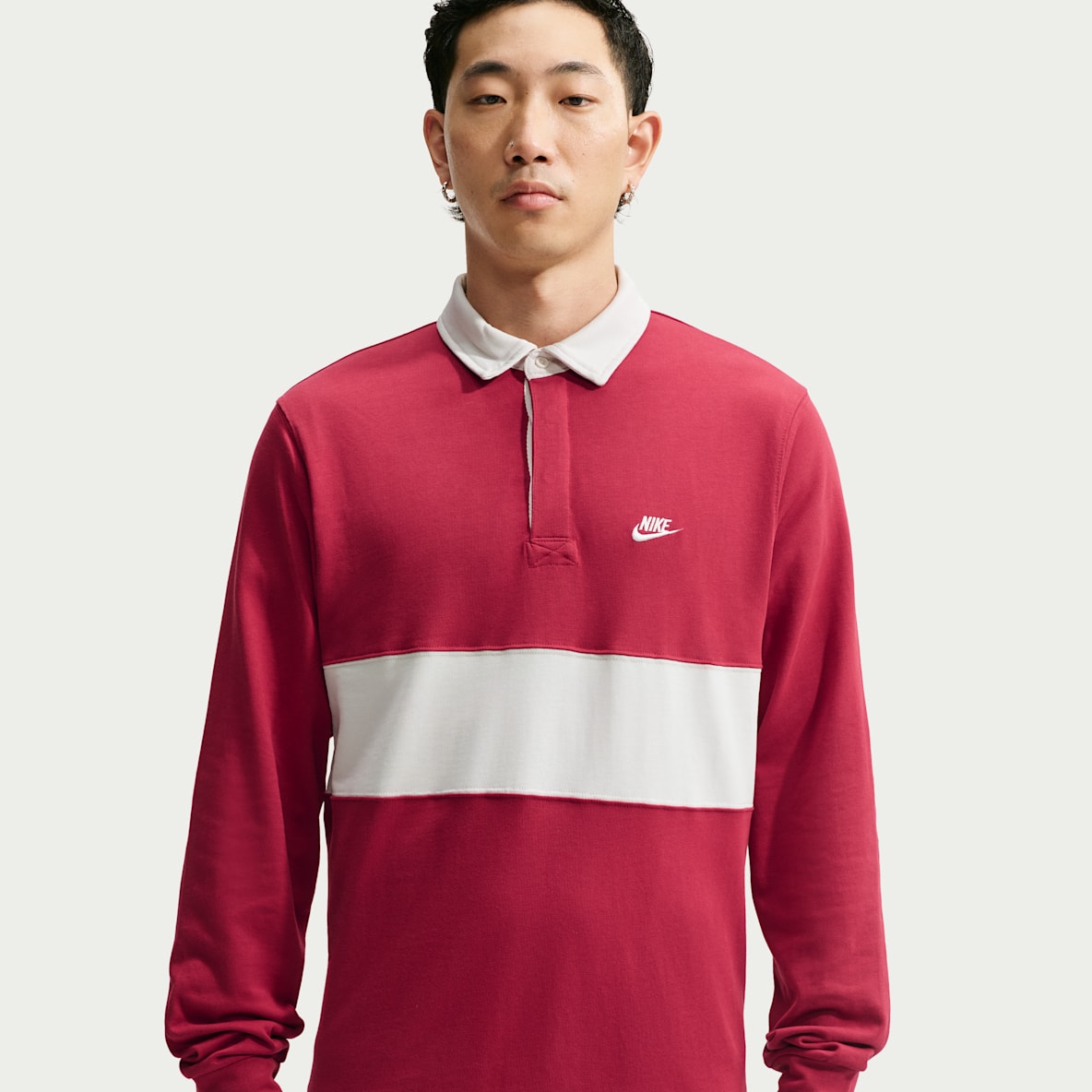 Nike Sportswear Club Men's Long-Sleeve Rugby Top