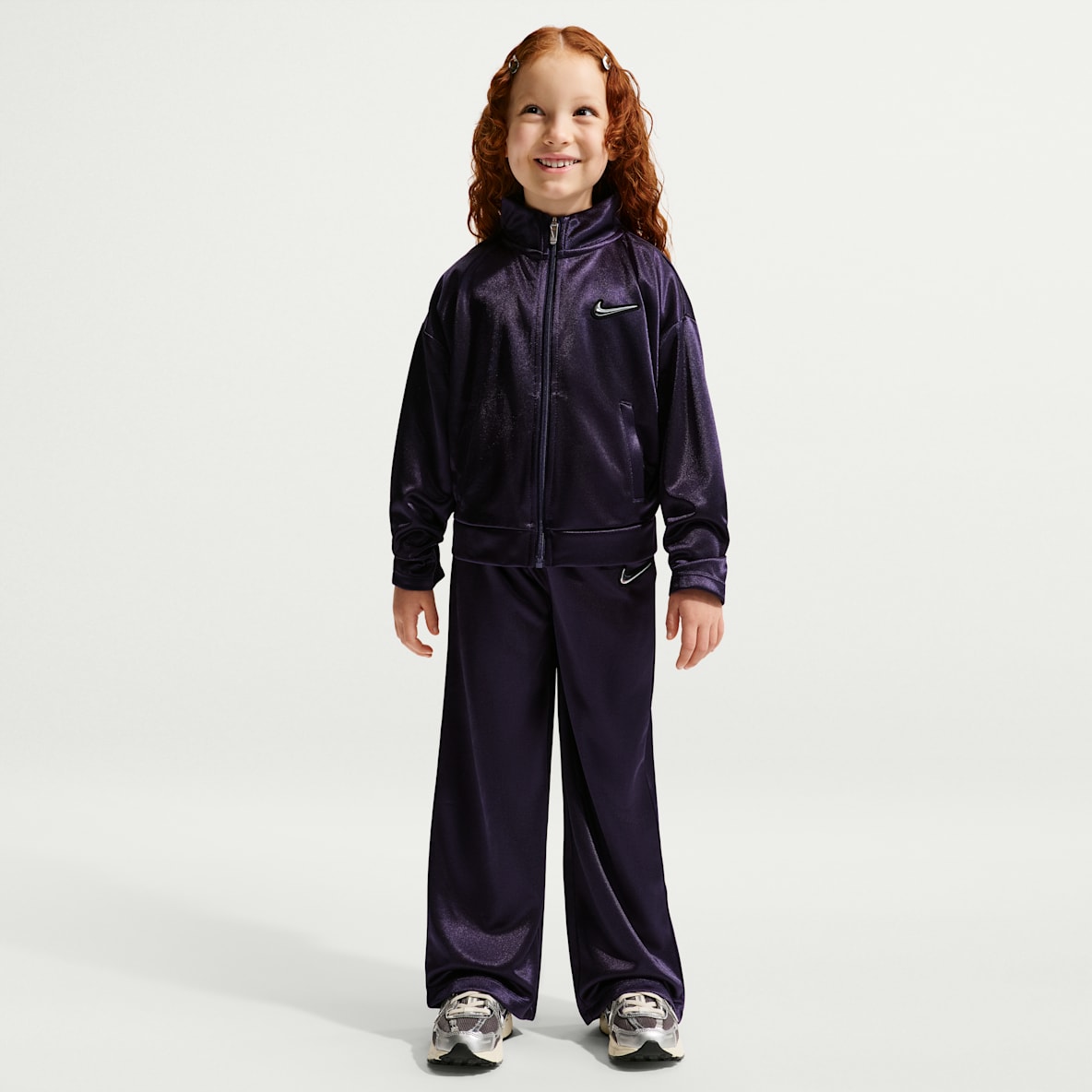 Nike Little Kids' Swoosh Sparkle 2-Piece Track Set