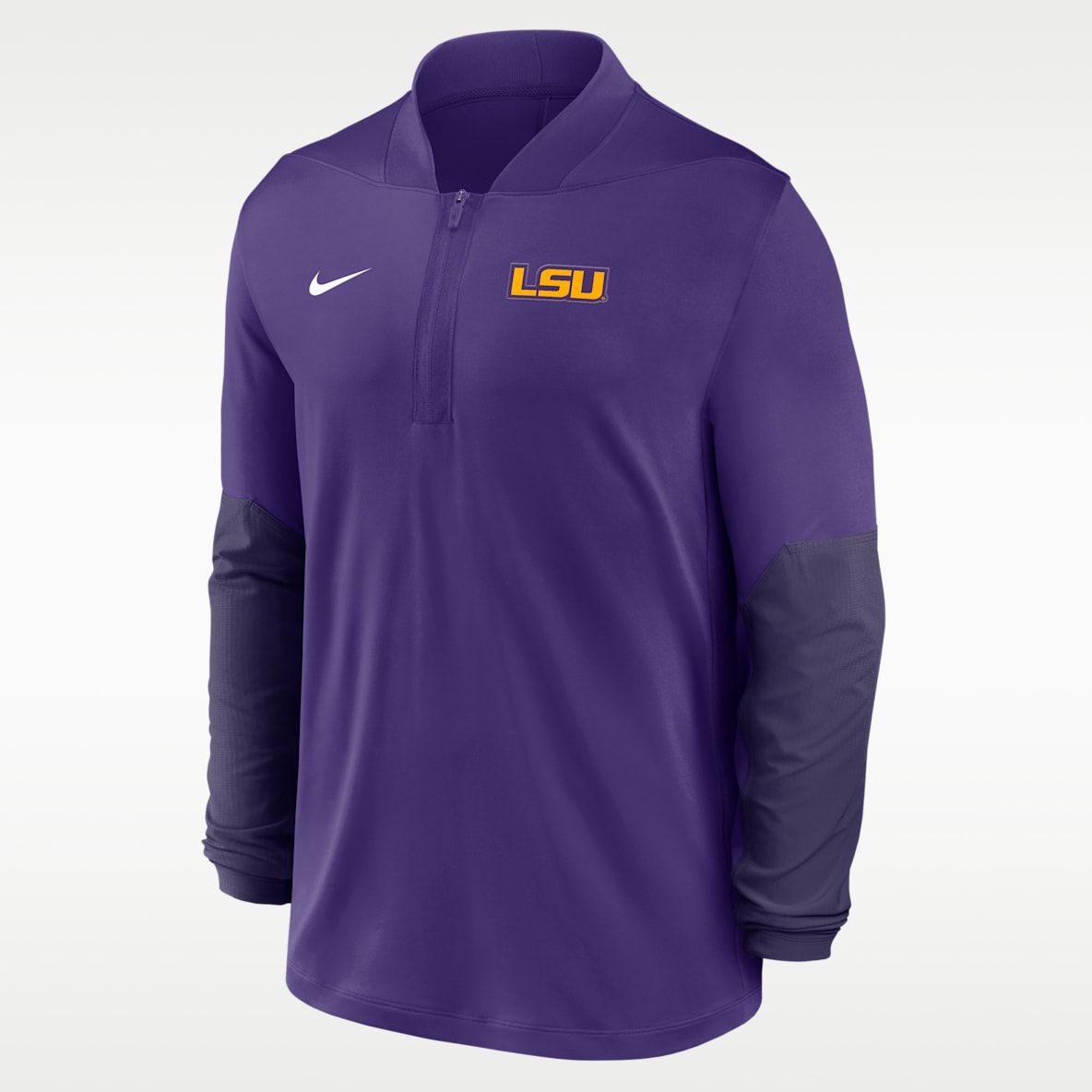LSU Men's Nike Dri-FIT College 1/2-Zip Top