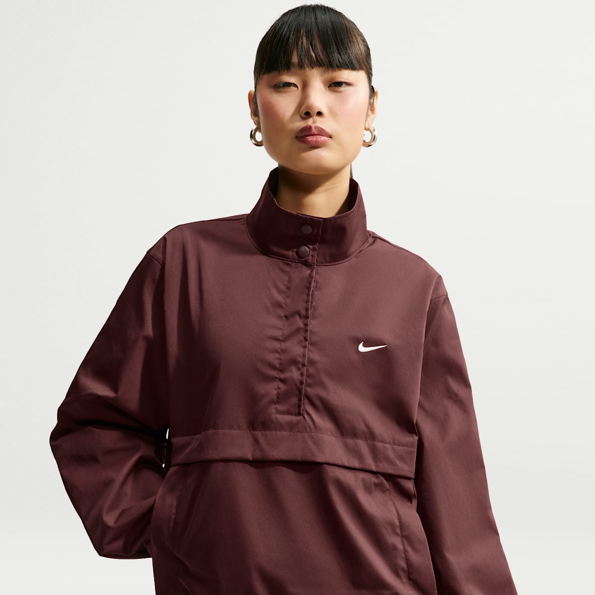 Nike Sportswear  Women's Loose 1/4-Snap Jacket