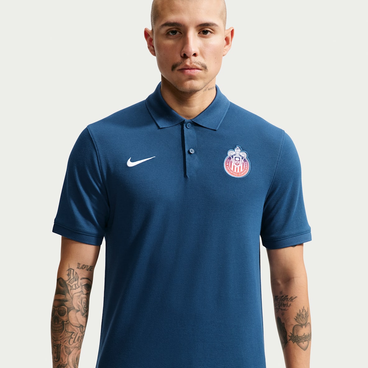 Chivas Polo de futbol Nike para hombre