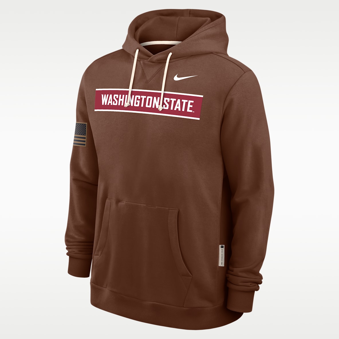 Washington State 2026 Military Appreciation Men's Nike Dri-FIT College Pullover Hoodie