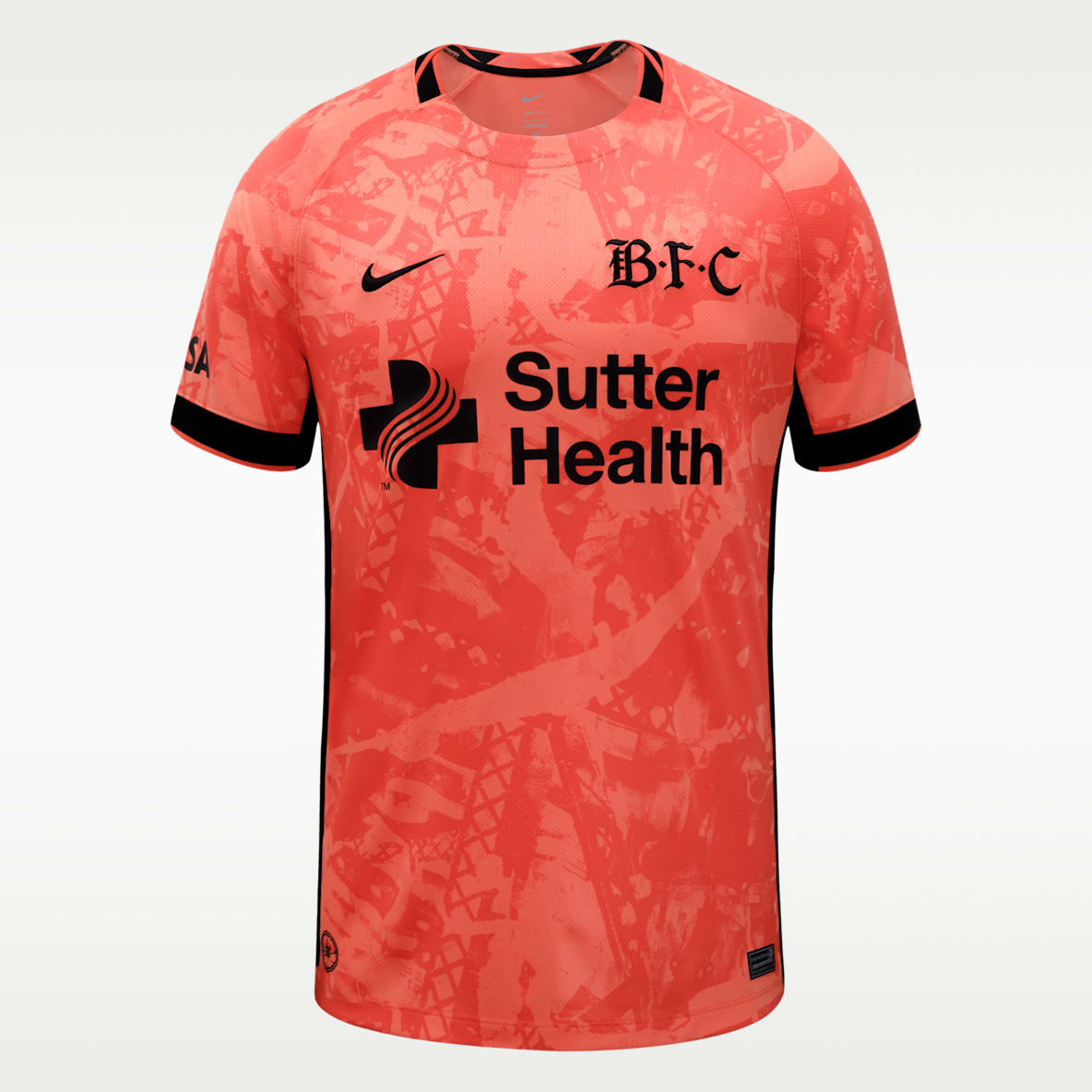 Bay FC Stadium Away Men's Nike Dri-FIT NWSL Replica Jersey