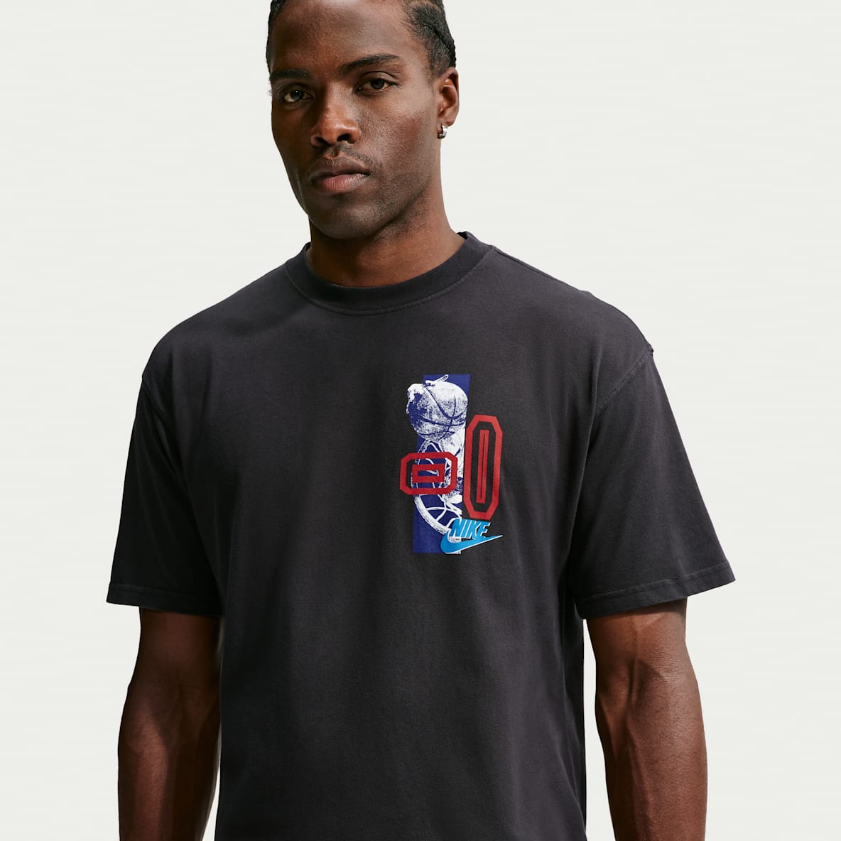 Nike T-shirt de basket pour homme