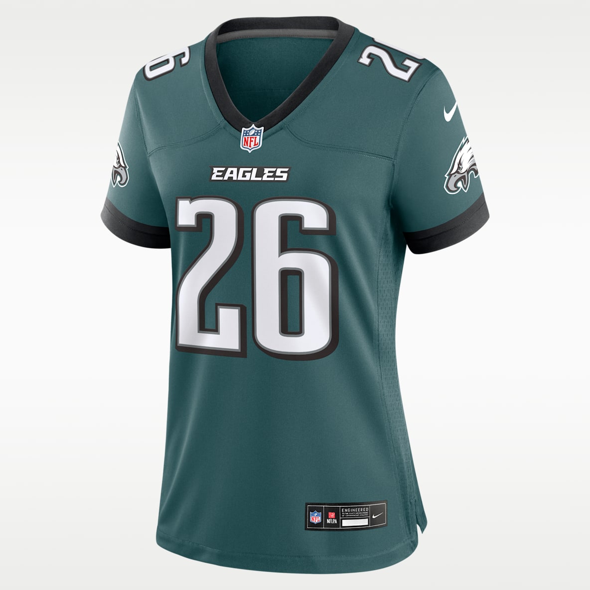 Saquon Barkley Philadelphia Eagles Jersey Nike de la NFL Game para mujer