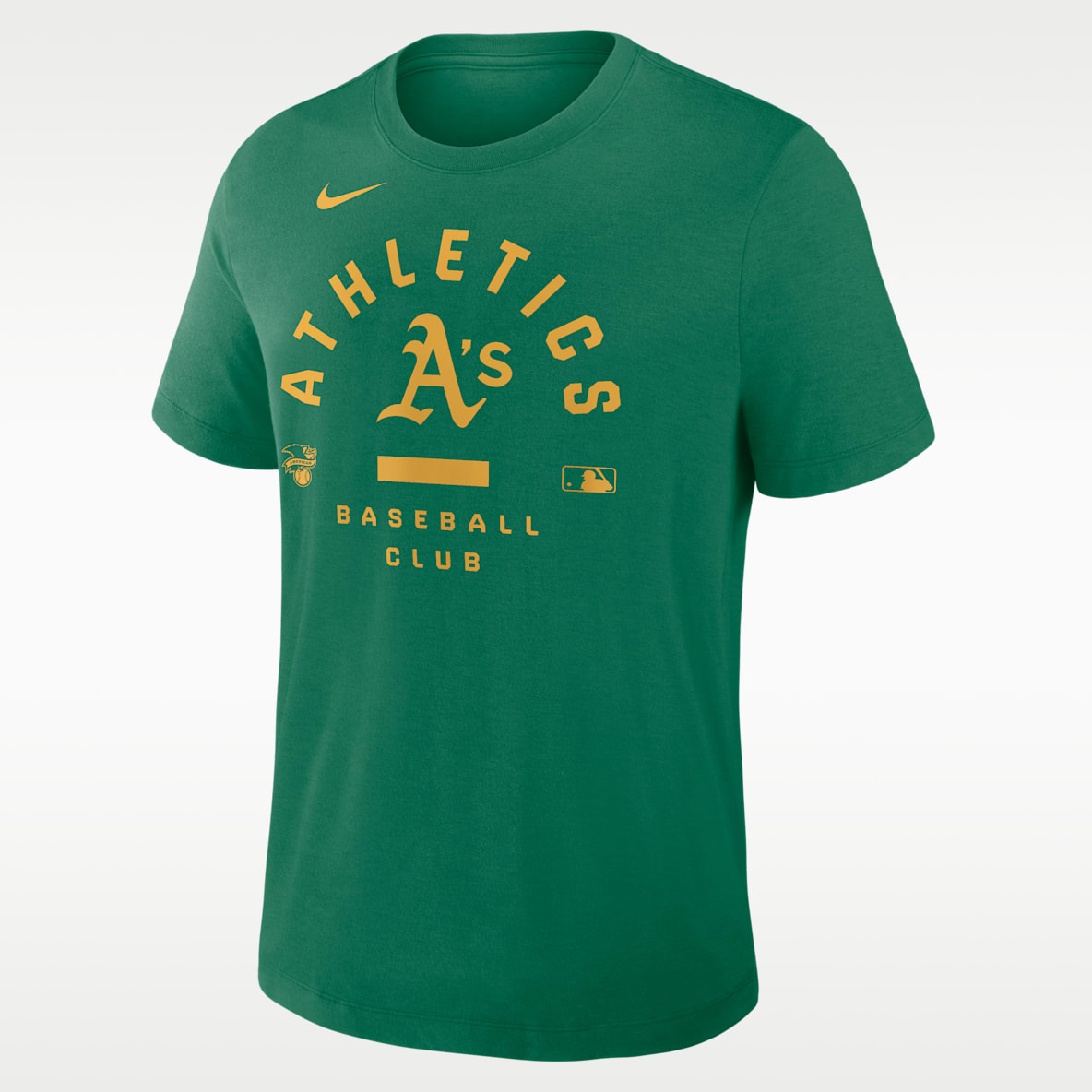 Athletics Authentic Collection Early Work Playera Nike Dri-FIT de la MLB para hombre
