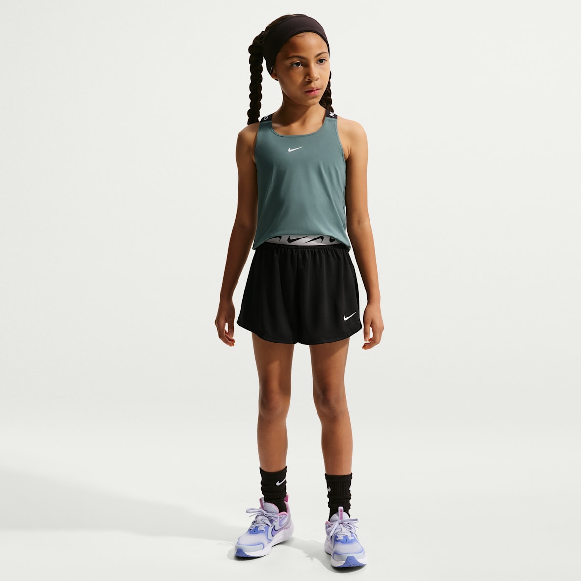Nike Dash Older Kids' (Girls') Dri-FIT Running Shorts