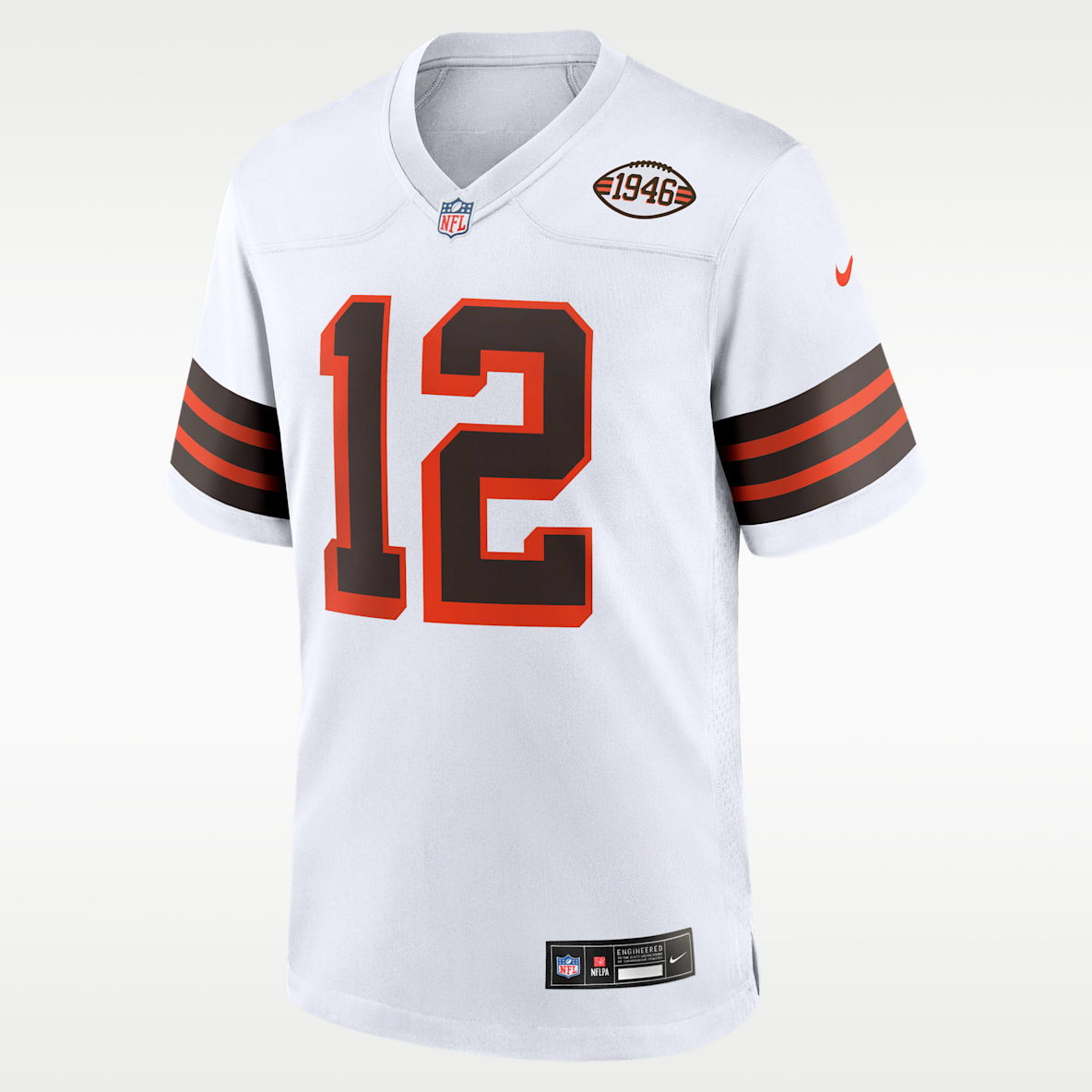 Shedeur Sanders Cleveland Browns 2025 NFL Draft Jersey Nike de la NFL Game para hombre
