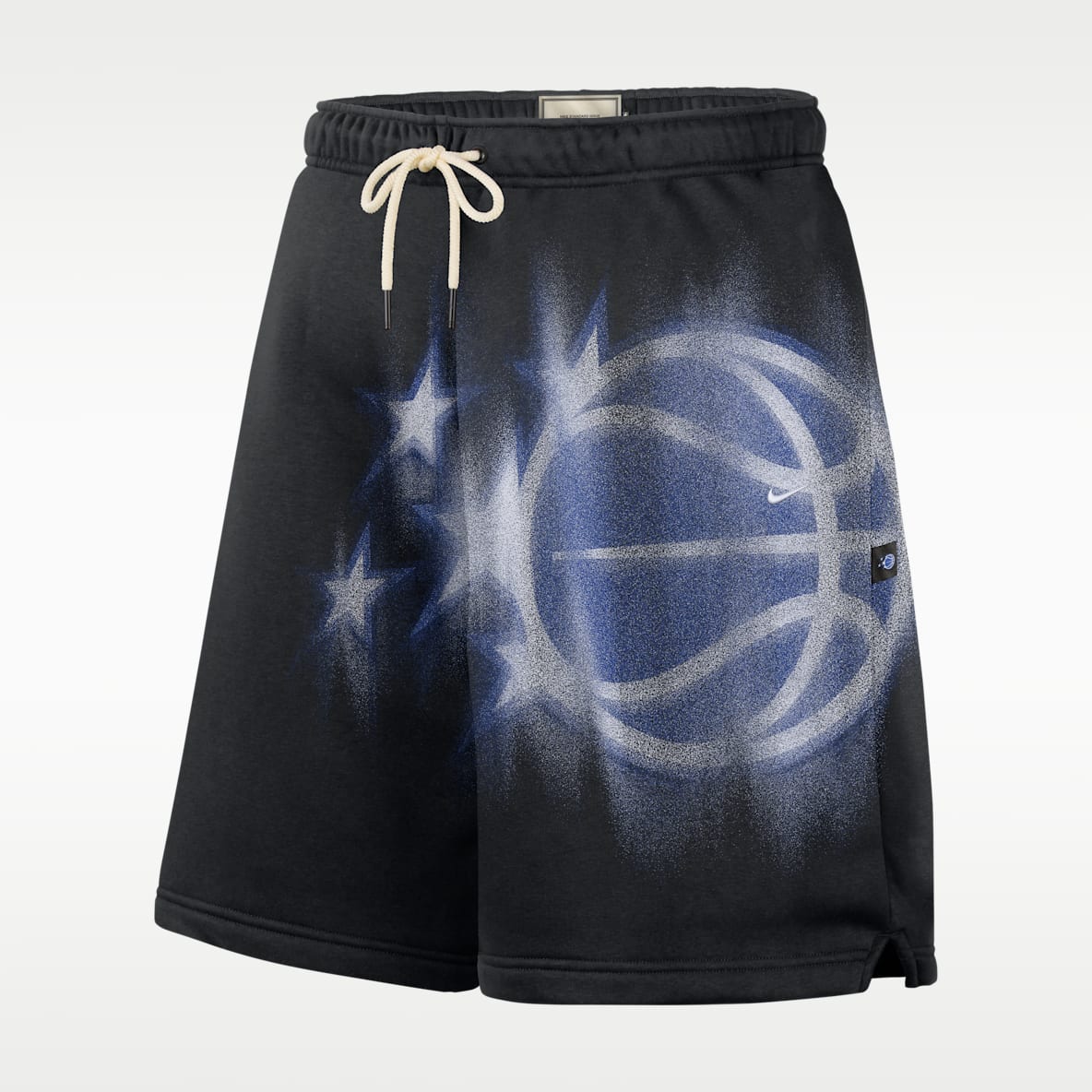 Orlando Magic Standard Issue Shorts de básquetbol de tejido Fleece para hombre