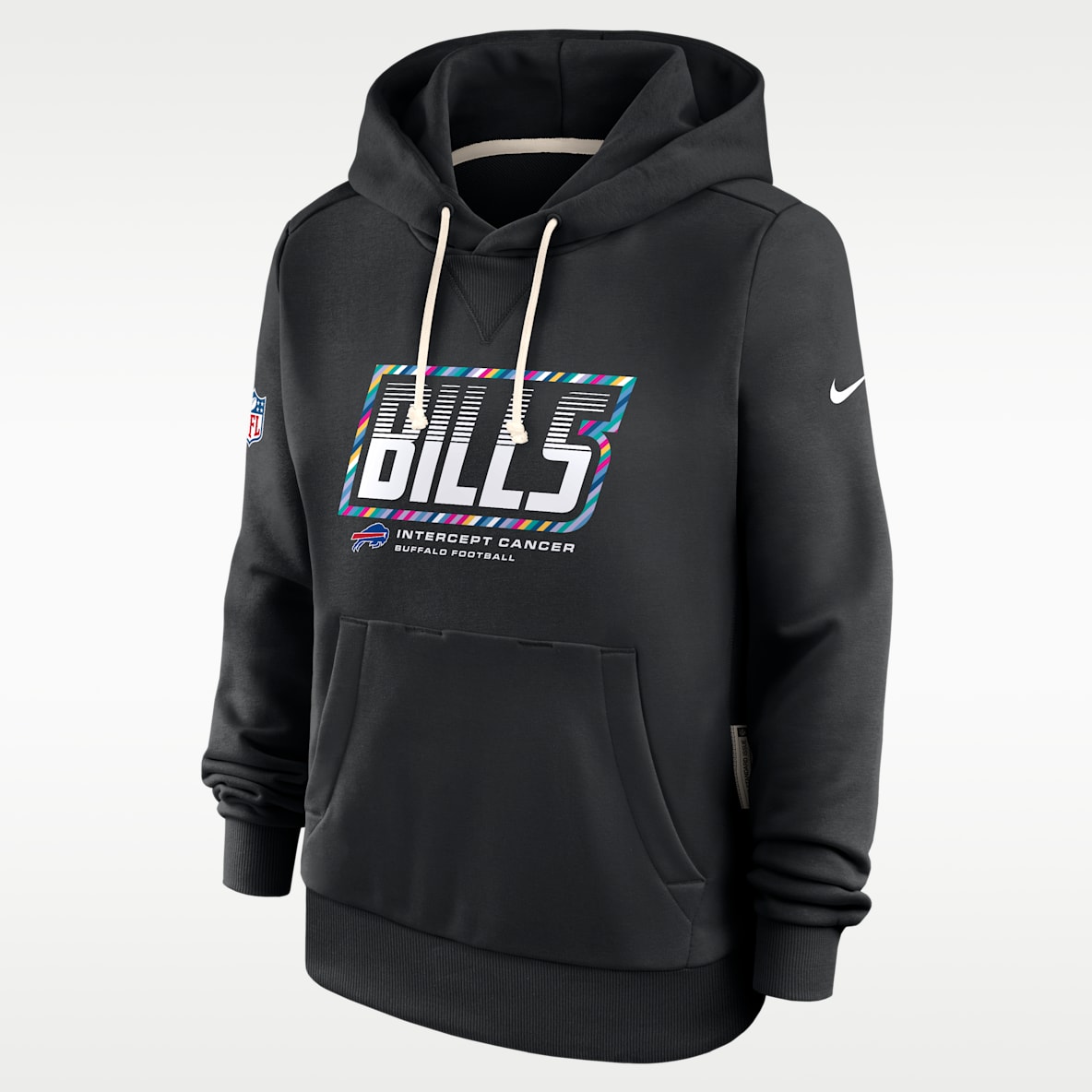 Buffalo Bills Crucial Catch Standard Issue Women's Nike Dri-FIT NFL Pullover Hoodie