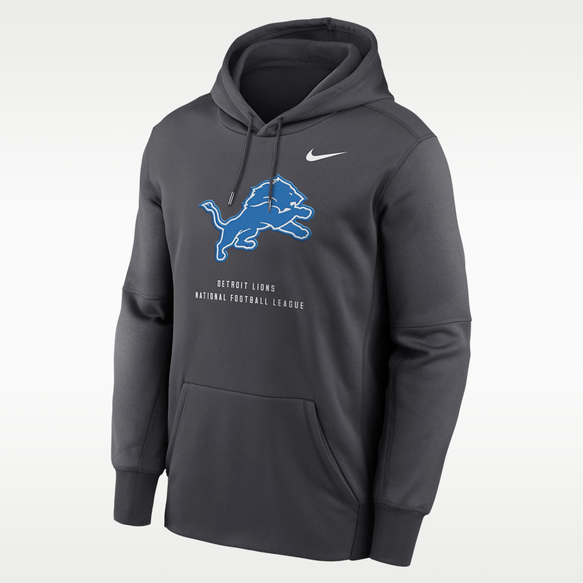 Detroit Lions Men's Nike Therma NFL Pullover Hoodie