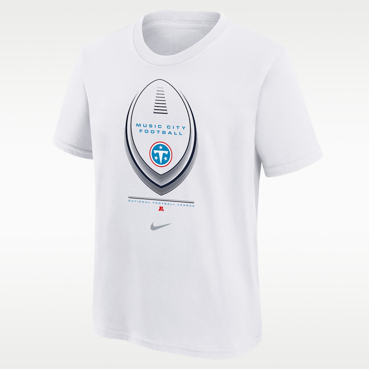 Tennessee Titans Icon Legend Edition Playera Nike Dri-FIT de la NFL para niños talla grande