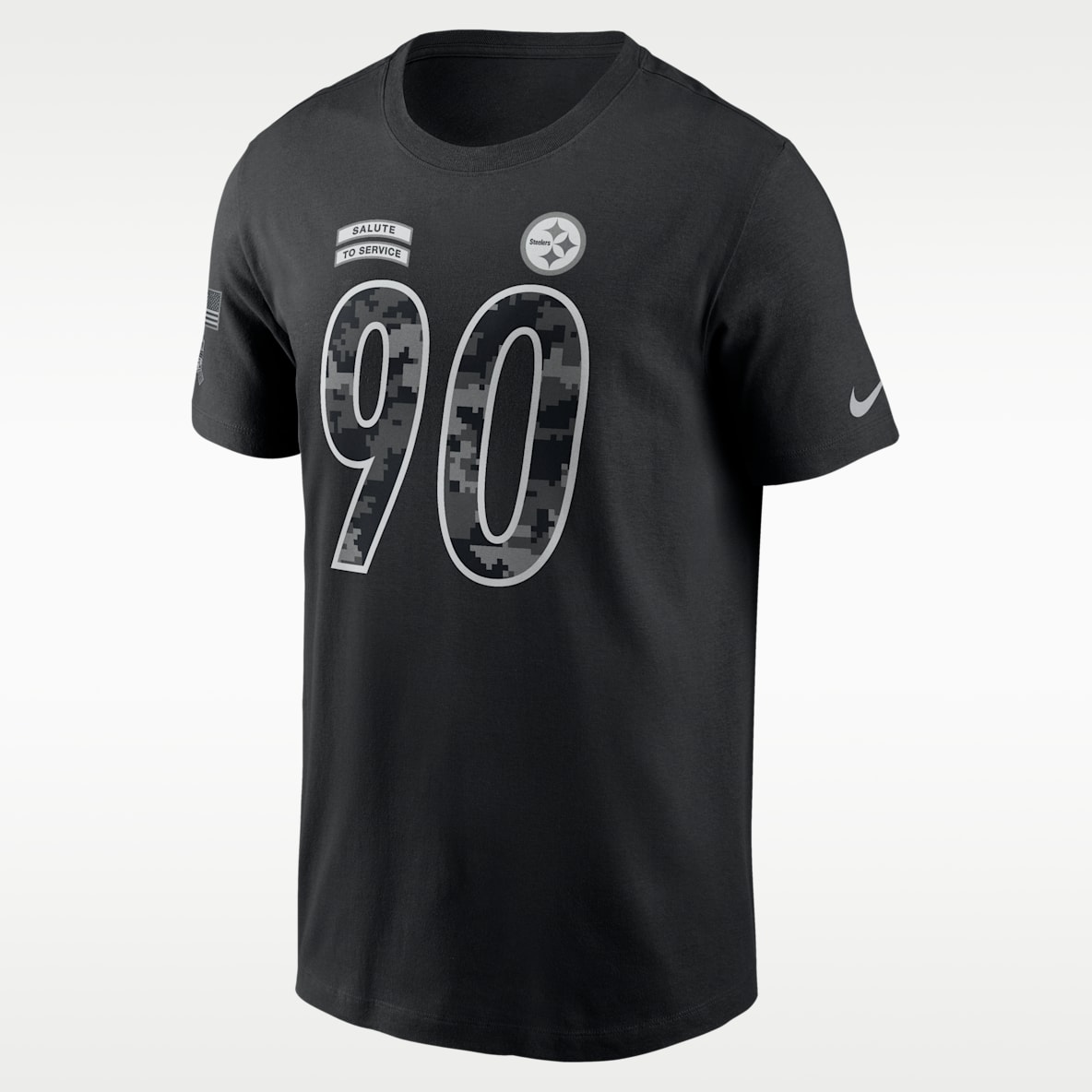 T.J. Watt Pittsburgh Steelers Salute to Service Playera Nike de la NFL para hombre