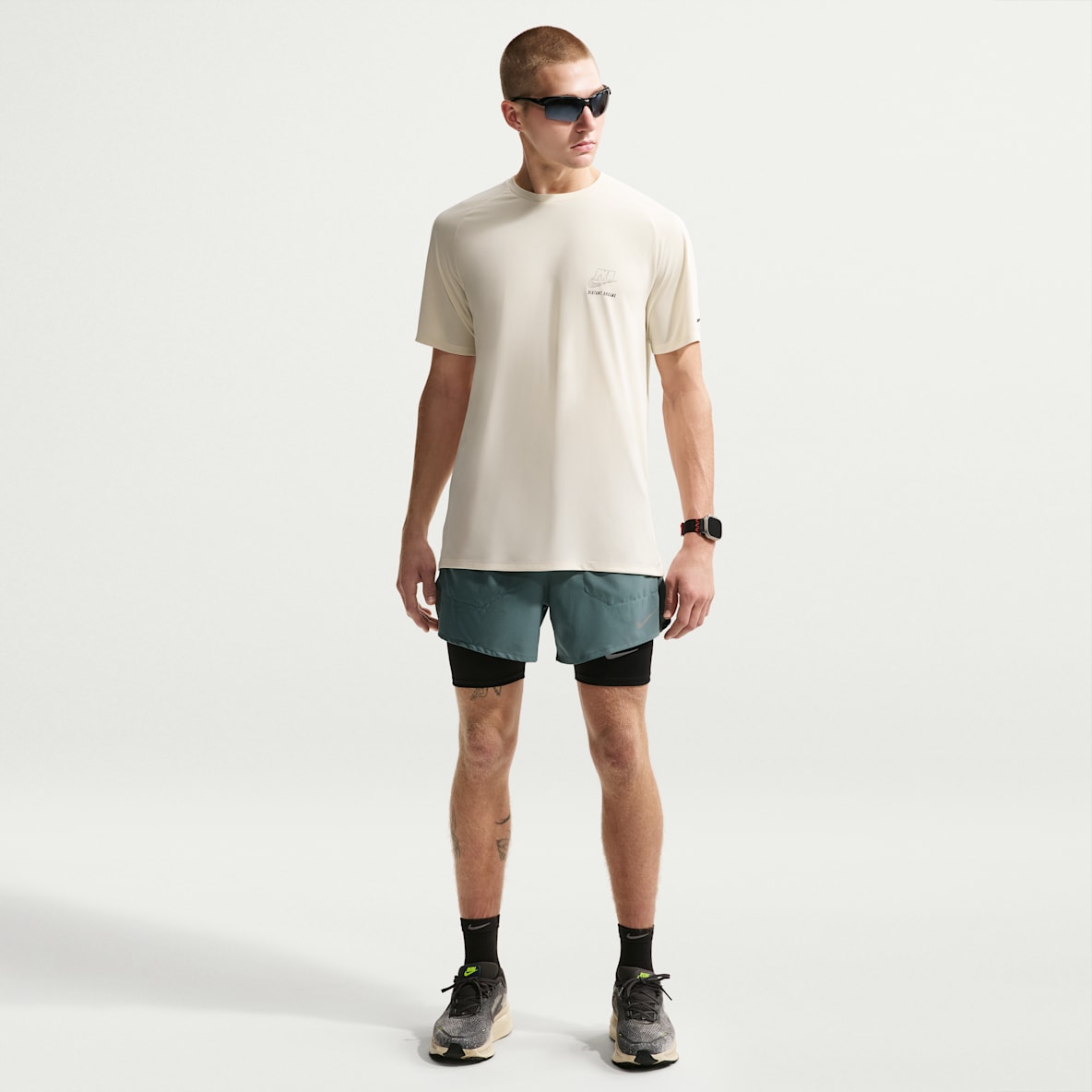 Nike Stride Men's Dri-FIT 12.5cm (approx.) Brief-Lined Running Shorts