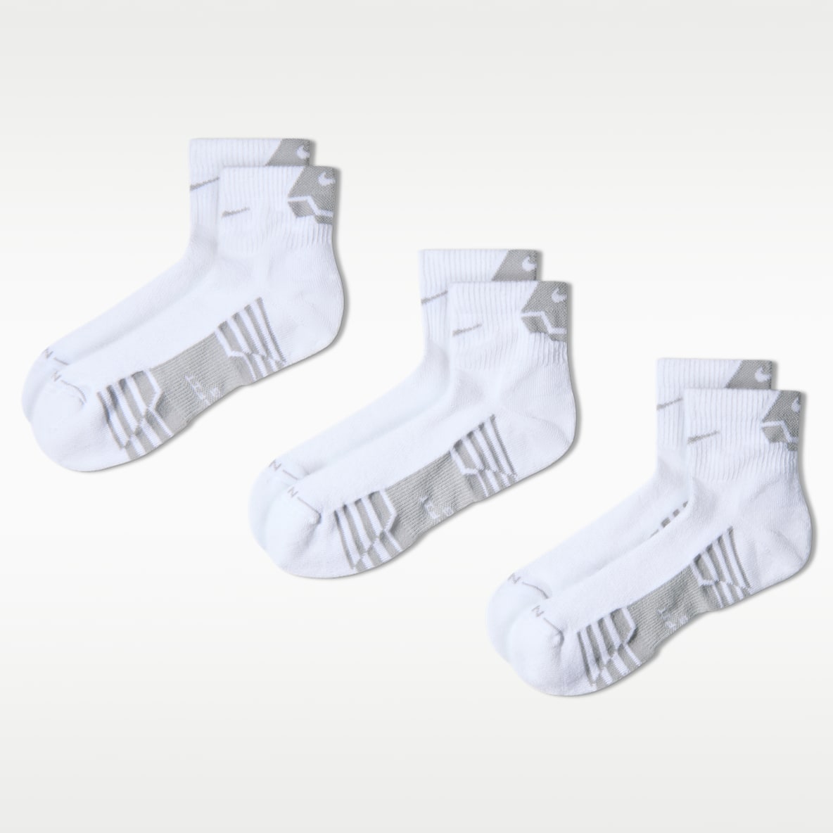 Nike Everyday Elevated Sport Ankle Socks (3 Pairs)
