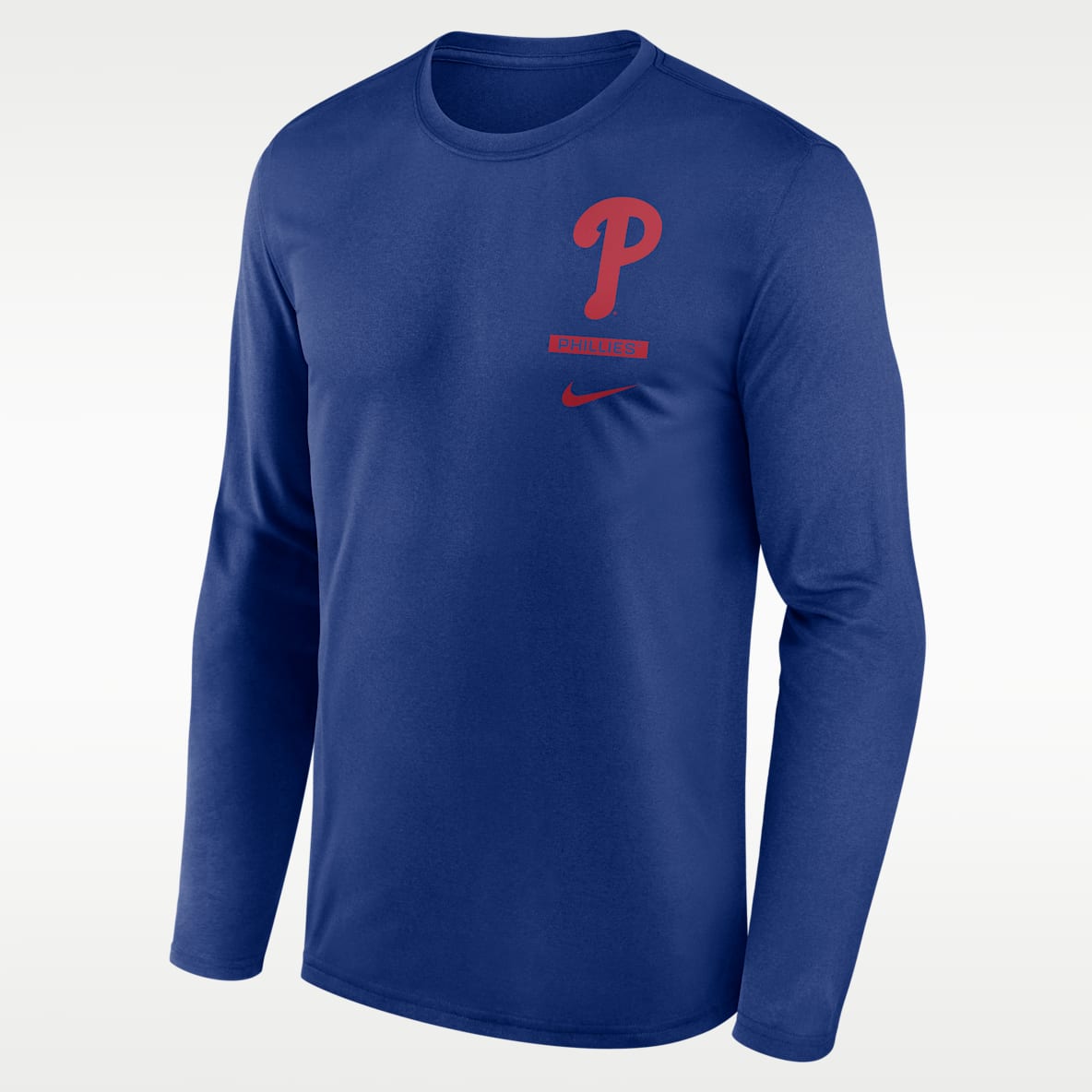 Philadelphia Phillies 2-Hit Legend Men's Nike Dri-FIT MLB Long-Sleeve T-Shirt