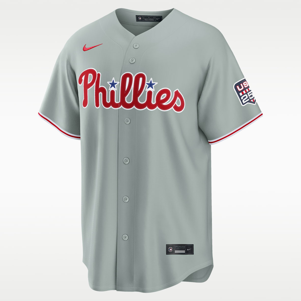 Trea Turner Philadelphia Phillies USA 250 Men's Nike MLB Stadium Jersey