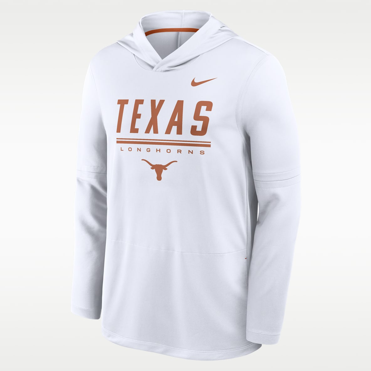 Texas Sideline Men's Nike Dri-FIT College Long-Sleeve Hooded Top