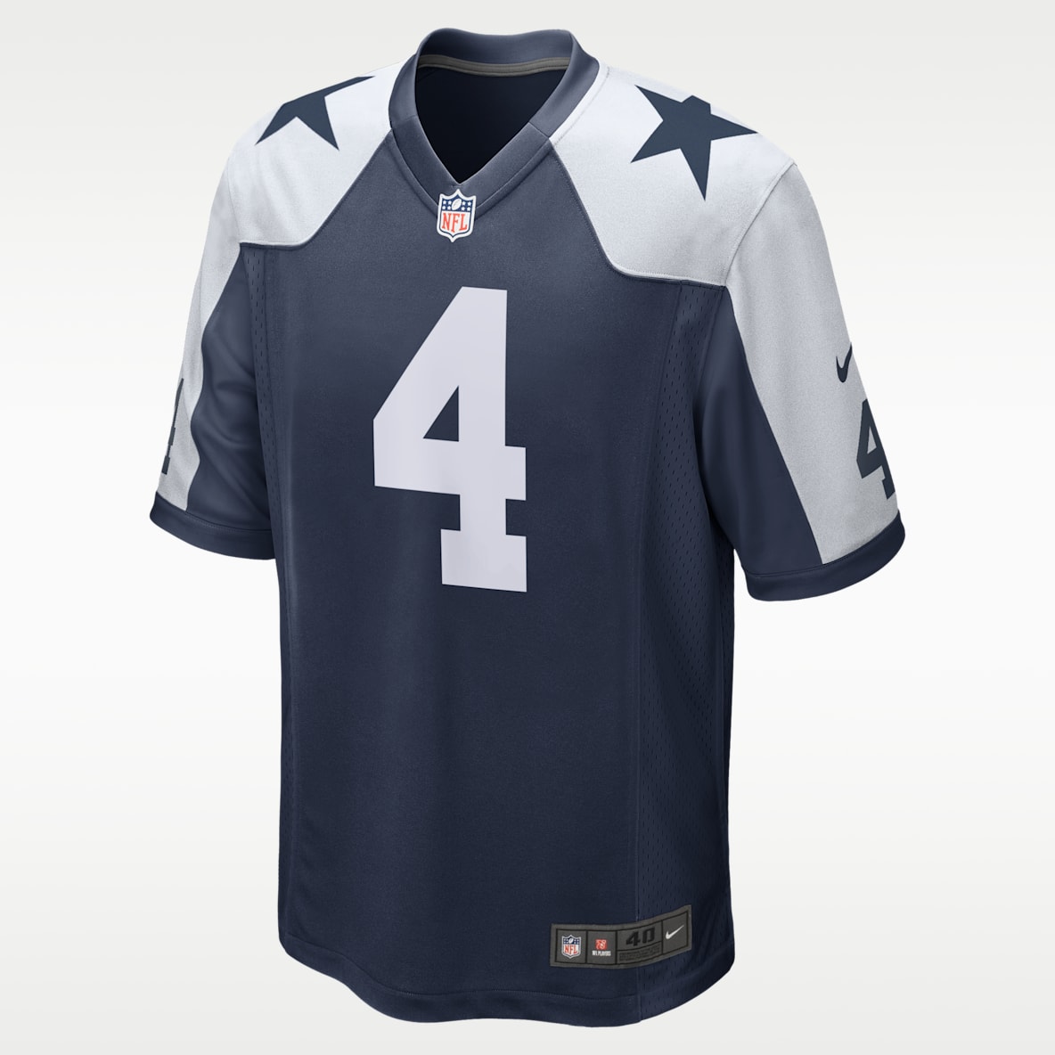 NFL Dallas Cowboys (Dak Prescott) Jersey de fútbol americano Game para hombre