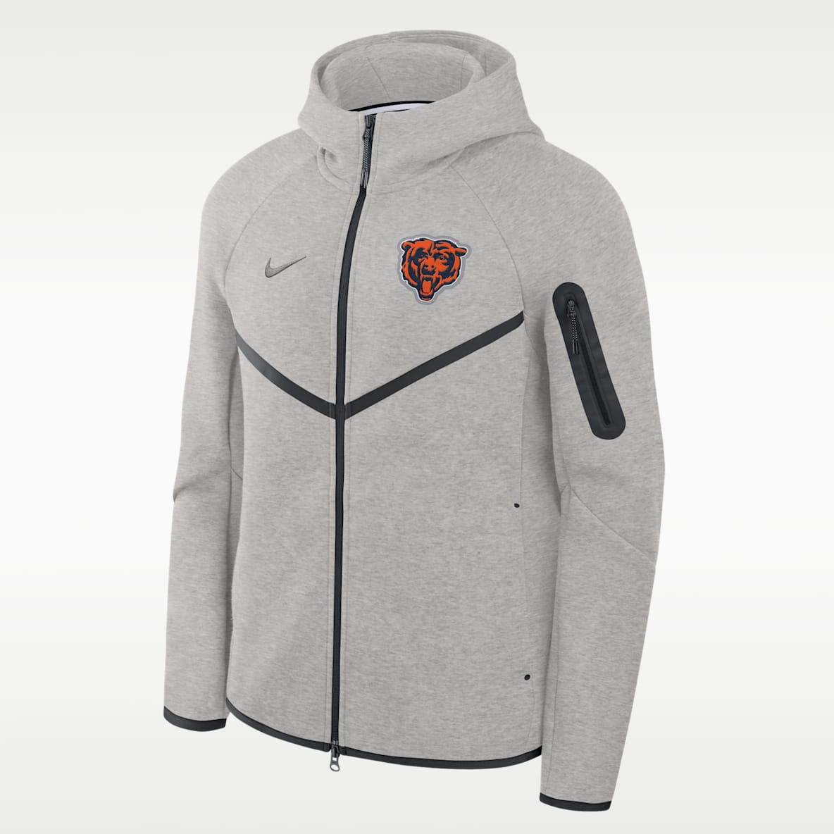 Chicago Bears Tech Fleece Windrunner Men's Nike NFL Full-Zip Hooded Jacket