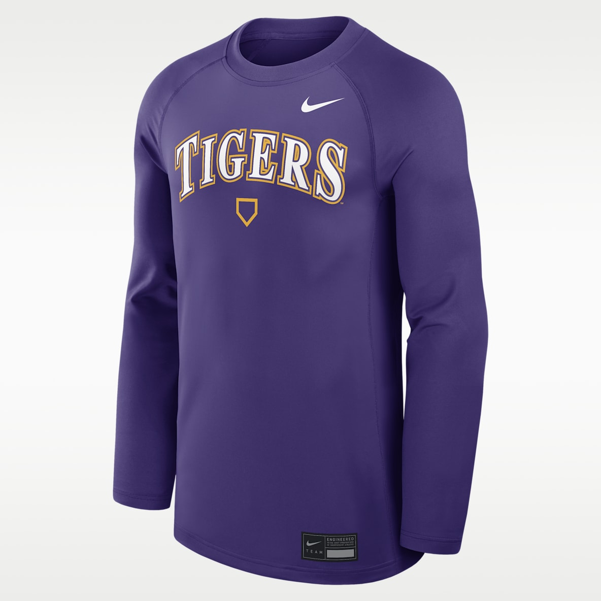 LSU Dugout Game Time Men's Nike Dri-FIT College Long-Sleeve T-Shirt