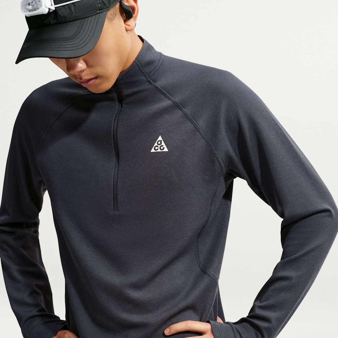 ナイキ ACG メンズ Dri-FIT ミッドレイヤー 1/4ジップ トレイルランニング⁠トップス