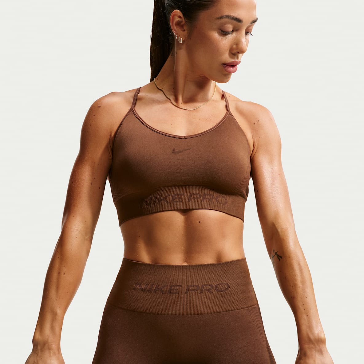 Nike Pro Seamless Women's Light-Support Padded Sports Bra