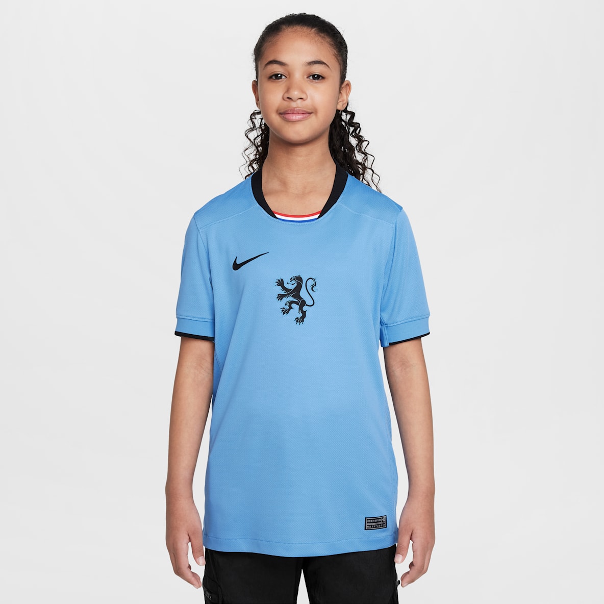 Netherlands 2025 Stadium Away (Women's Team) Big Kids' Nike Dri-FIT Soccer Replica Jersey