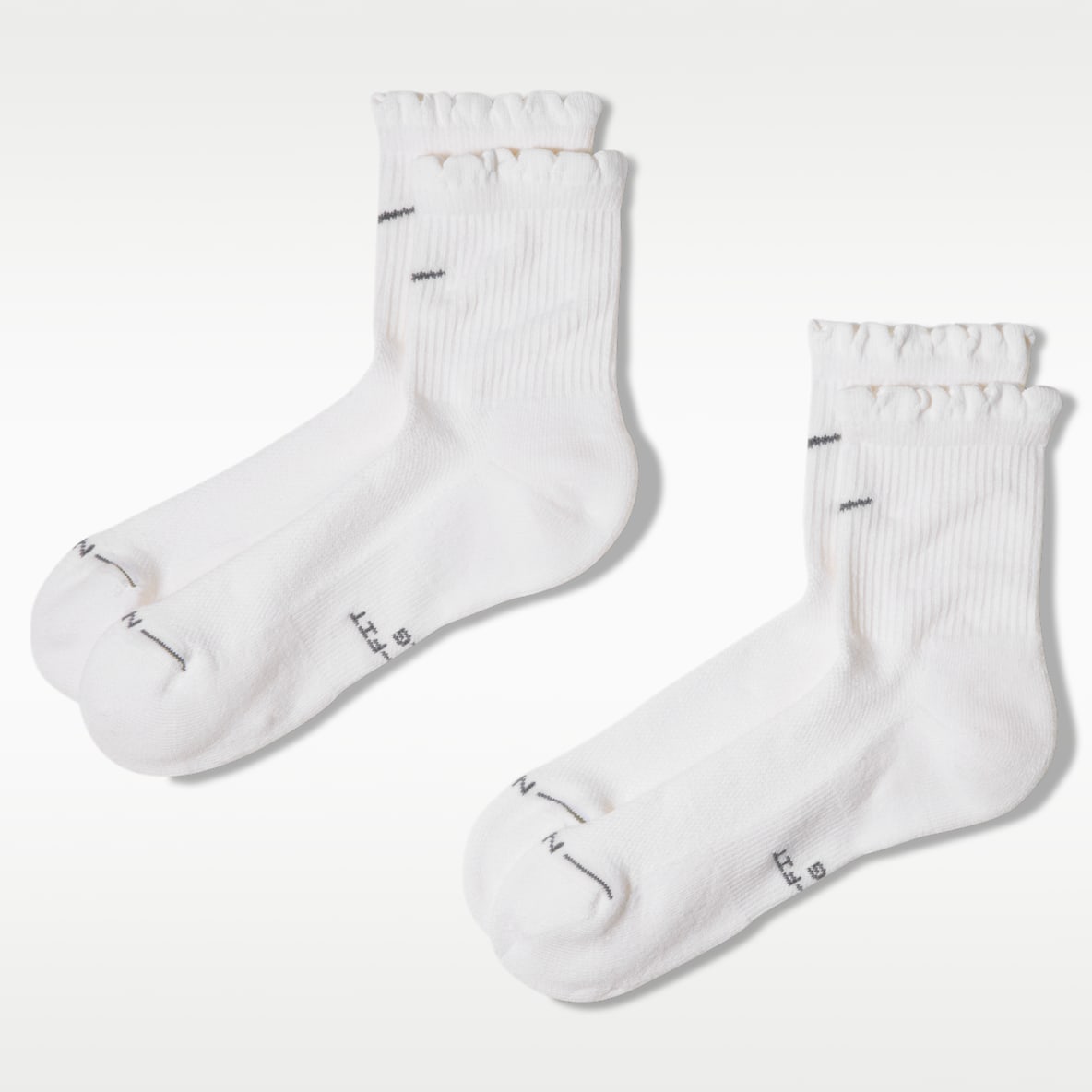 Nike Everyday Elevated Calcetas de media caña (2 pares)