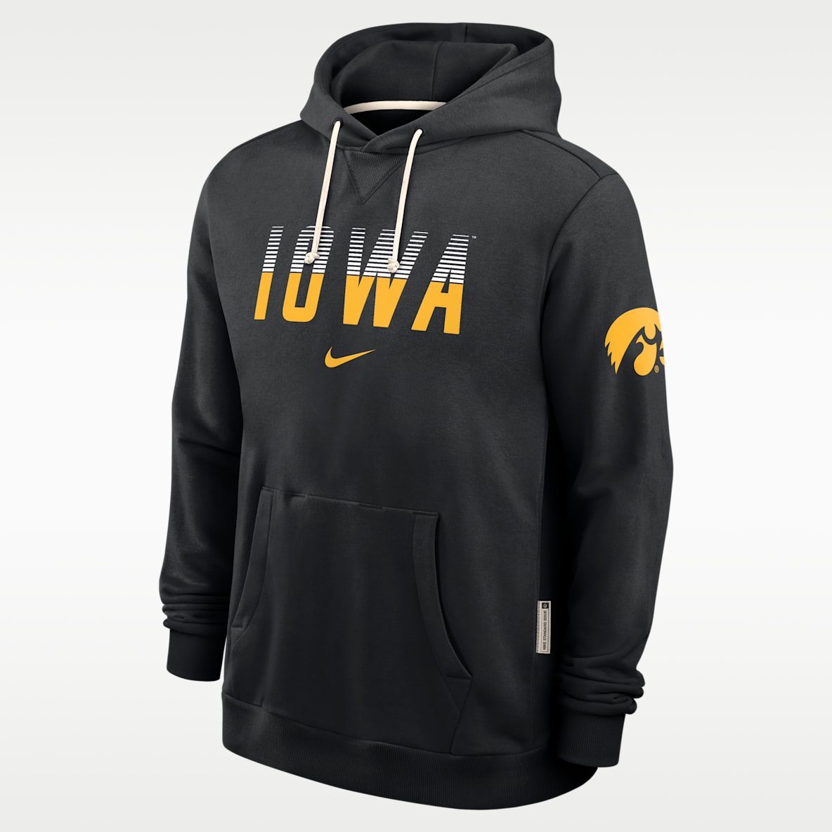 Iowa Sideline Standard Issue Men's Nike Dri-FIT College Pullover Hoodie