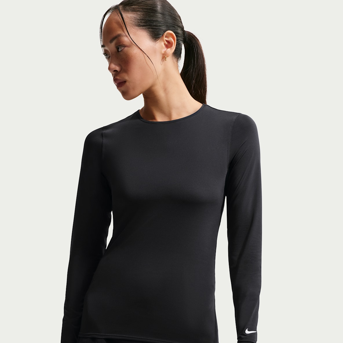 나이키 골프 클럽 여성 드라이 핏 UV 긴팔 골프 탑