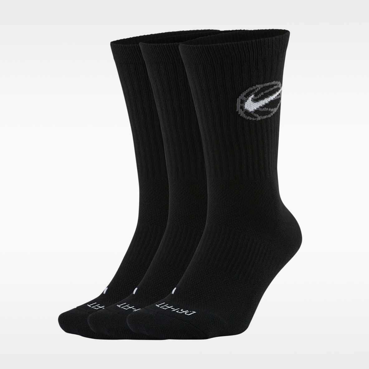 Nike Everyday Crew Basketball Socks (3 Pairs)