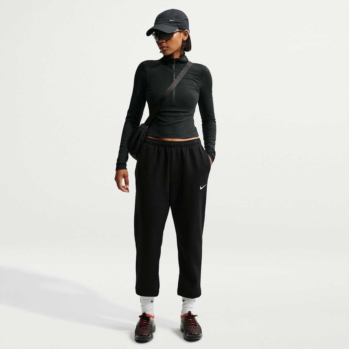 Nike Studio Fleece Medium Weight Women's Mid-Rise Joggers