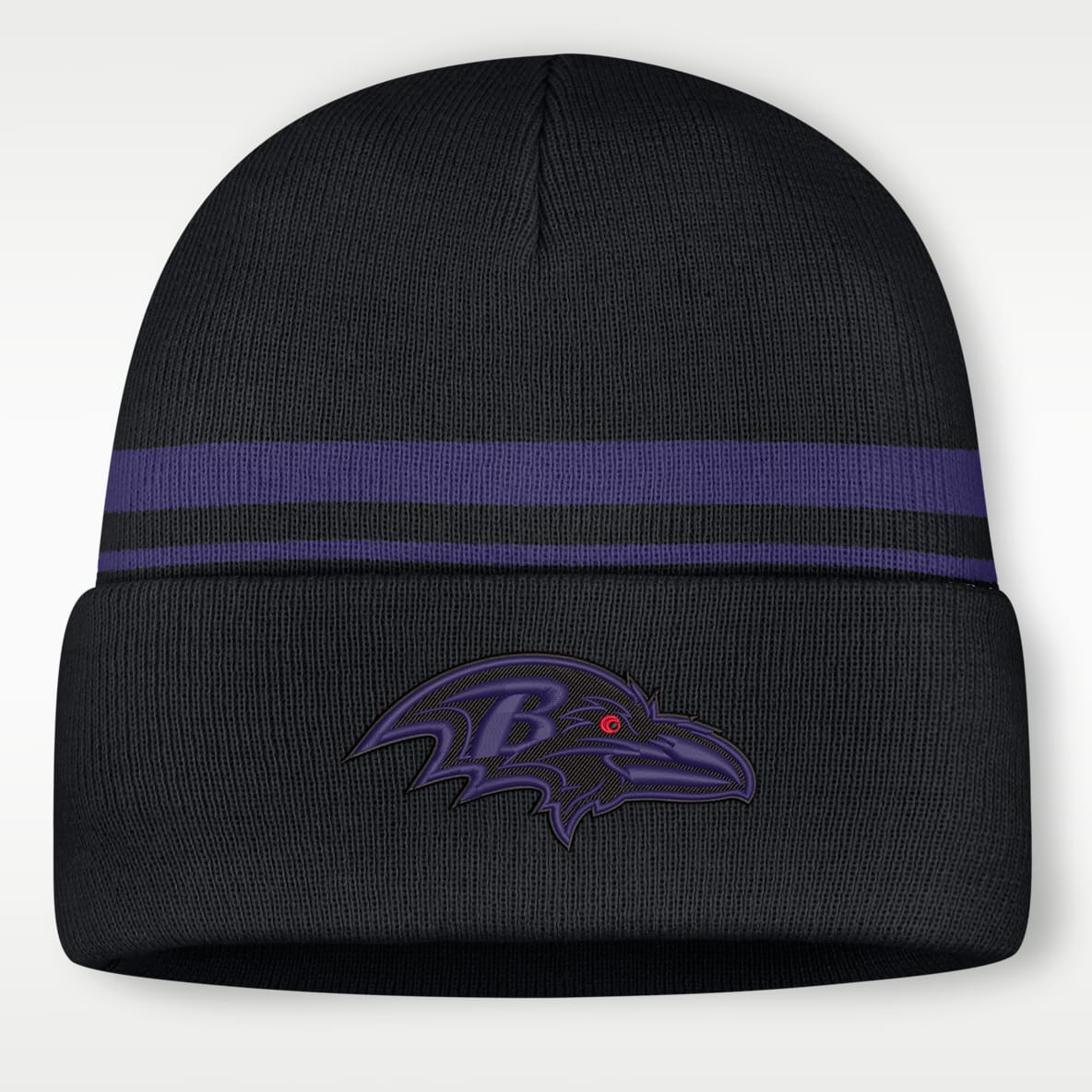 Baltimore Ravens Primetime Utility Men's Nike NFL Cuffed Beanie