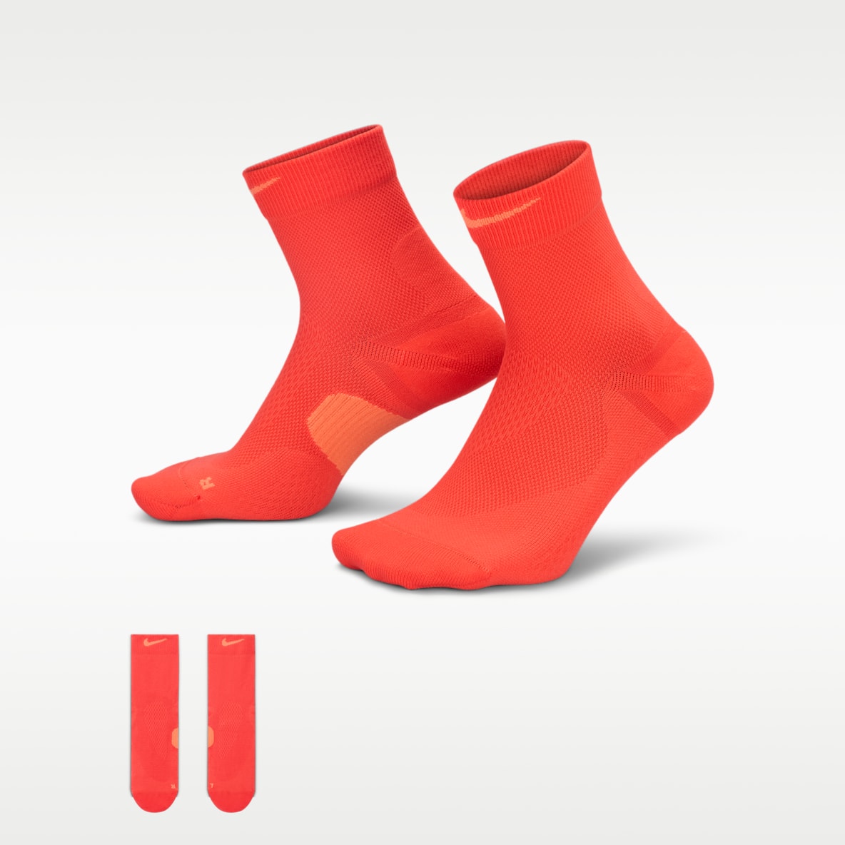 Nike Running Midweight Κάλτσες Micro Crew (ένα ζευγάρι)